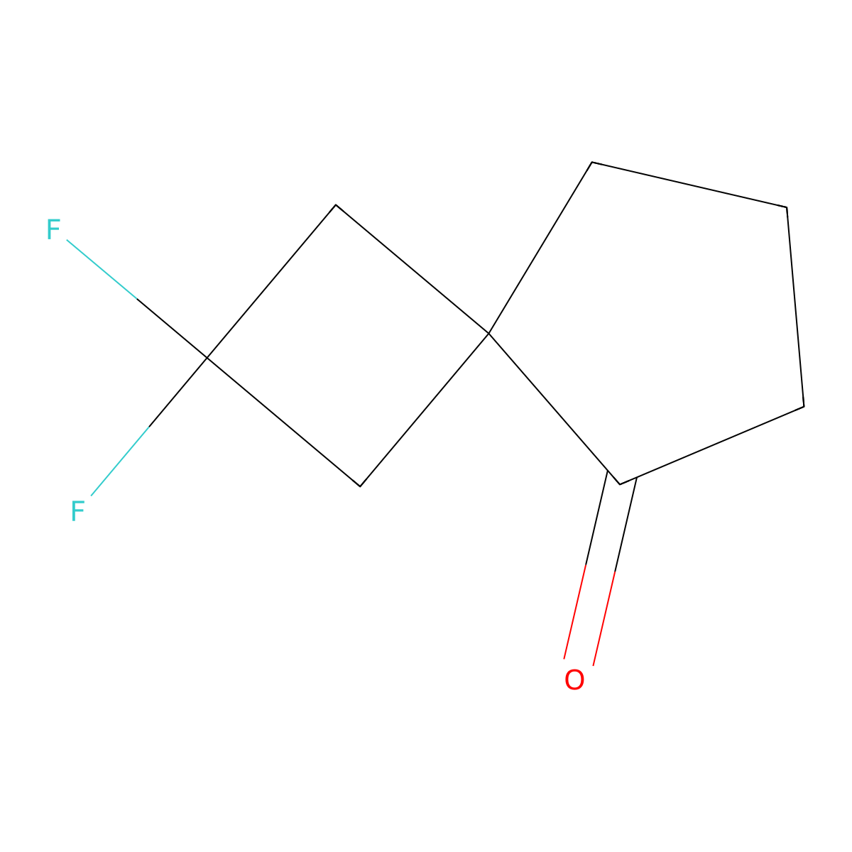 2,2-Difluorospiro[3.4]octan-5-one molecular structure, CAS 3017211-81-0