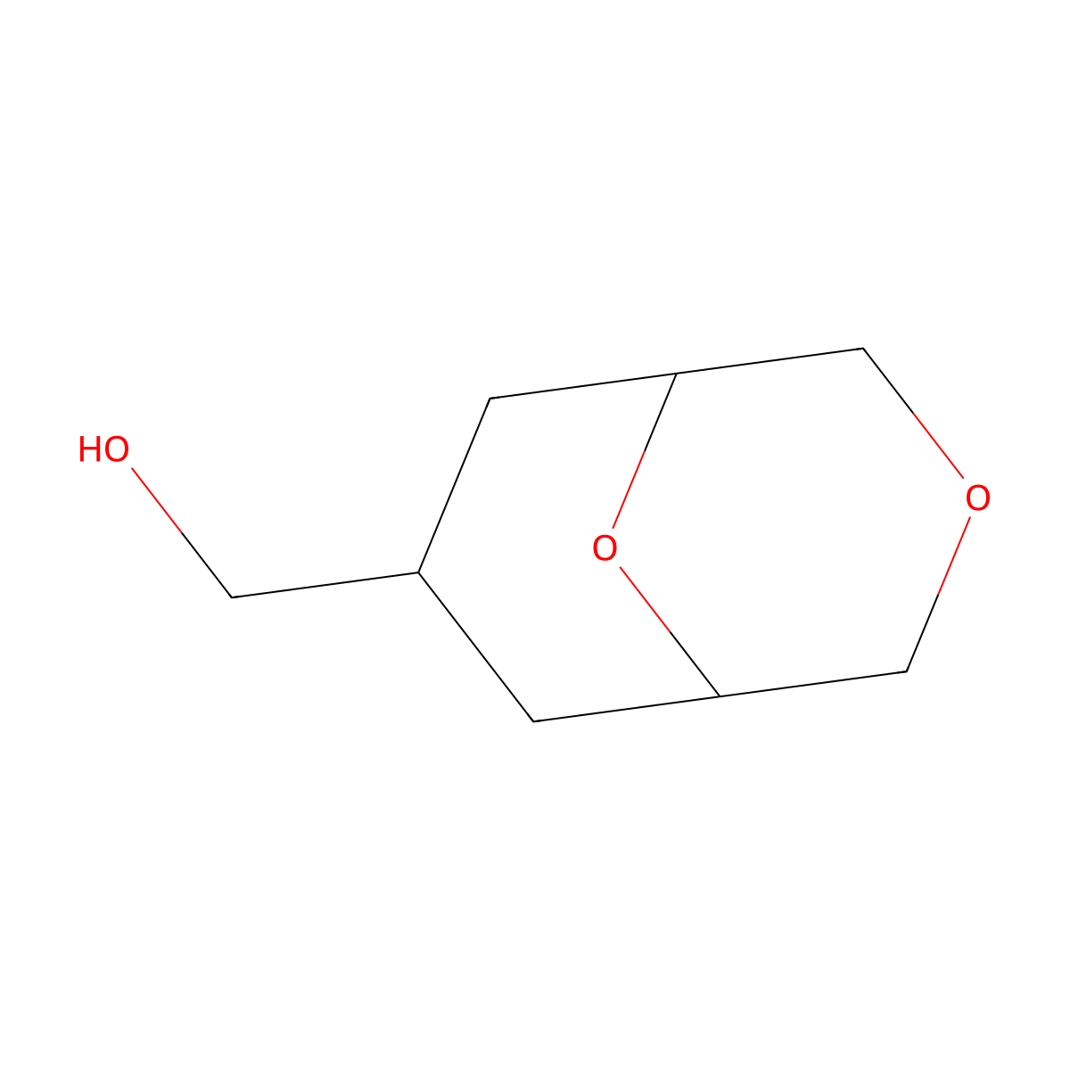 3,9-Dioxabicyclo[3.3.1]nonan-7-ylmethanol molecular structure, CAS 3017251-43-0