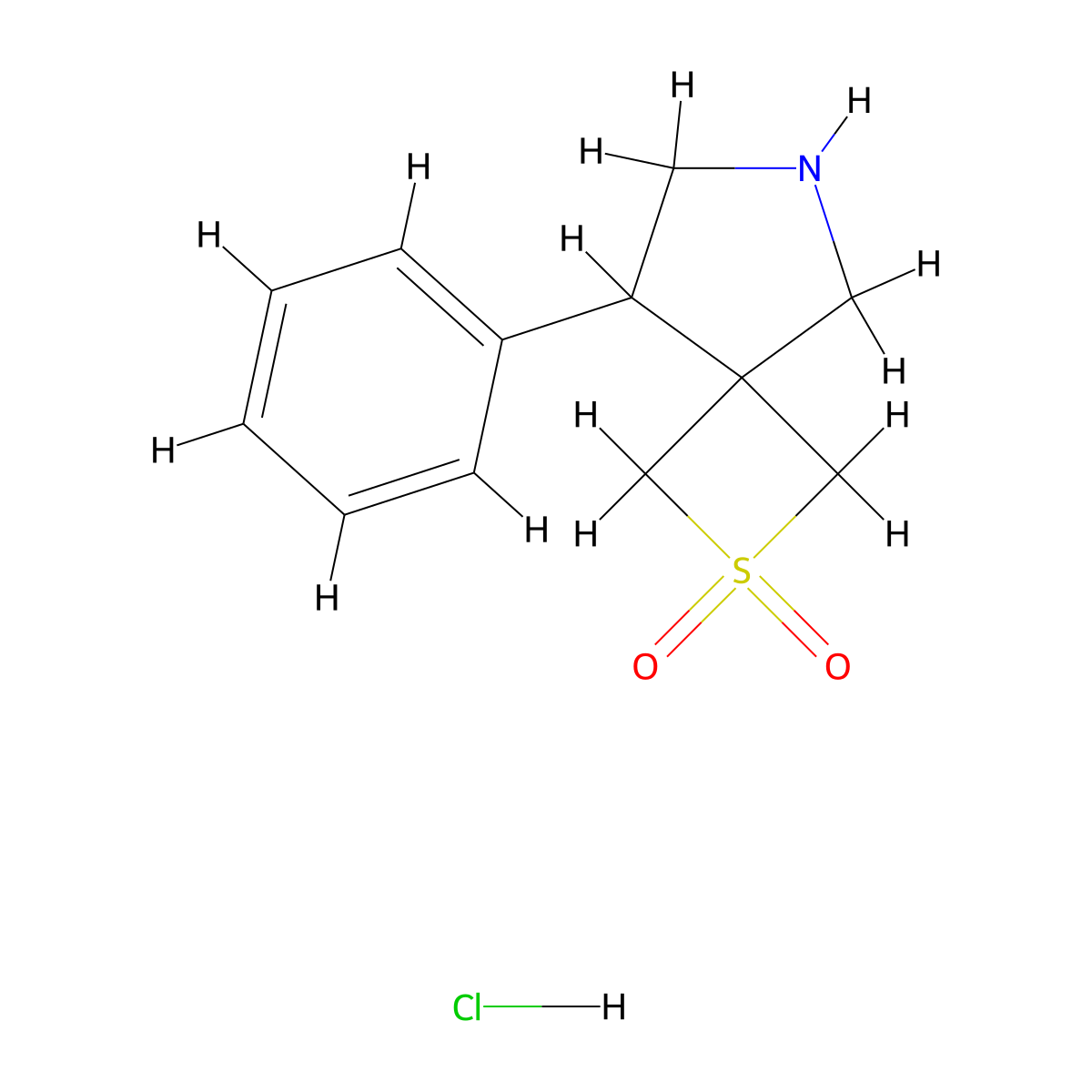 5-Phenyl-2lambda6-thia-7-azaspiro[3.4]octane 2,2-dioxide;hydrochloride molecular structure, CAS 3017265-69-6
