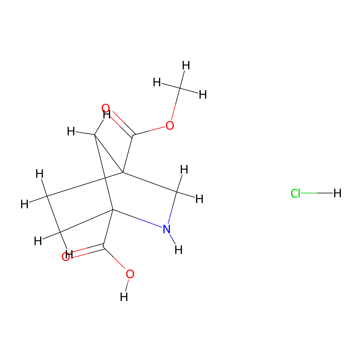 4-(Methoxycarbonyl)-2-azabicyclo[2.2.1]heptane-1-carboxylic acid hydrochloride molecular structure, CAS 3017269-20-1