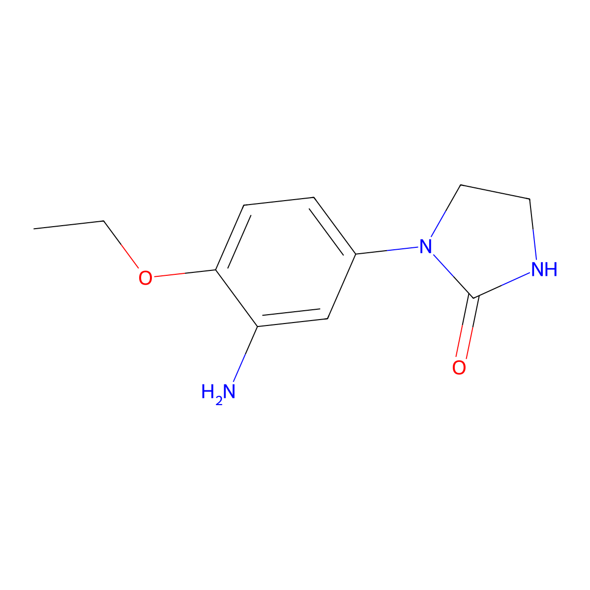 1-(3-Amino-4-ethoxyphenyl)imidazolidin-2-one molecular structure, CAS 3017273-22-9