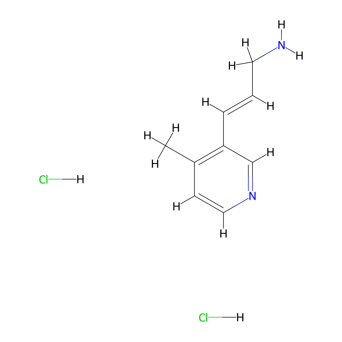 (2E)-3-(4-methylpyridin-3-yl)prop-2-en-1-amine dihydrochloride molecular structure, CAS 3017325-83-3