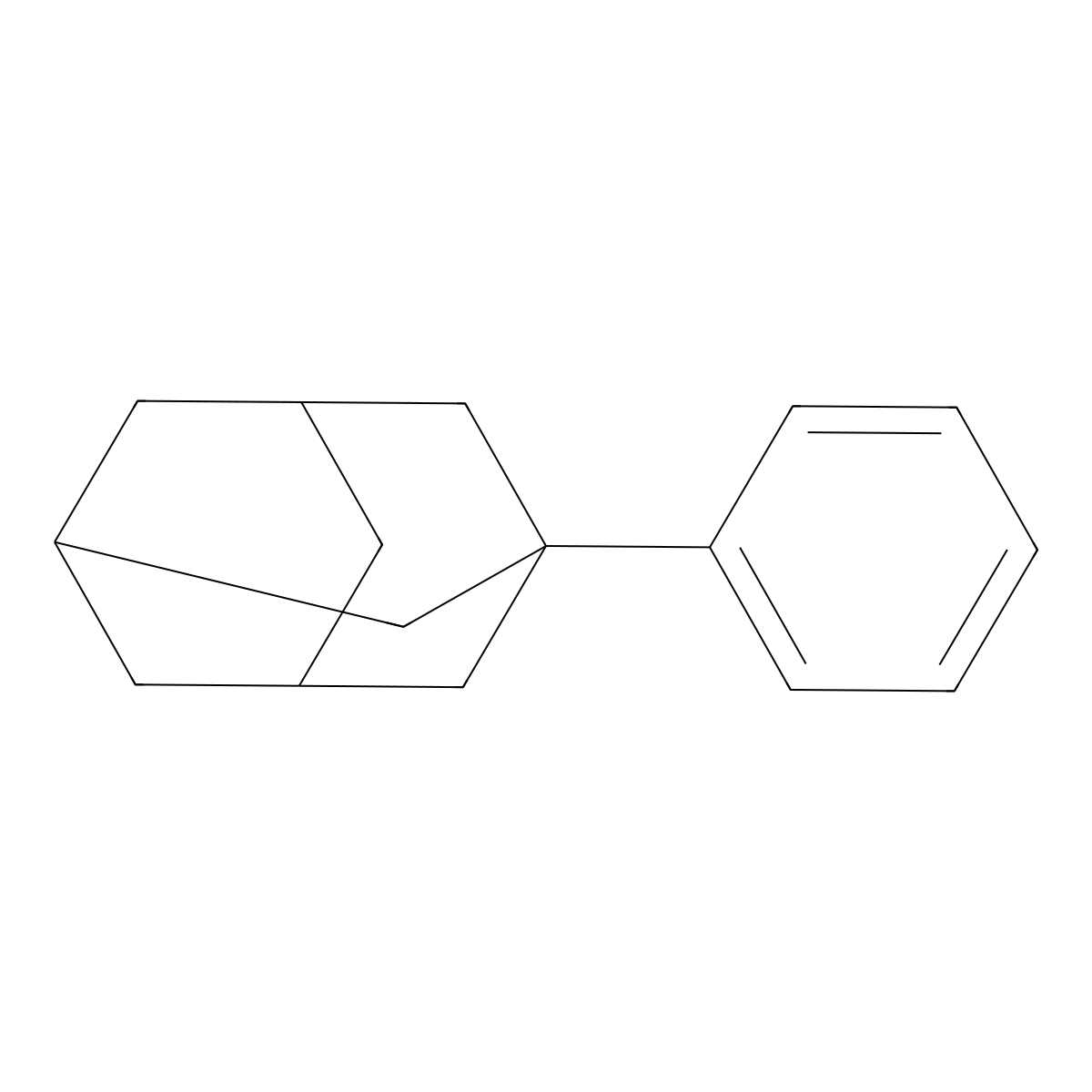 1-Phenyladamantane molecular structure, CAS 30176-62-6