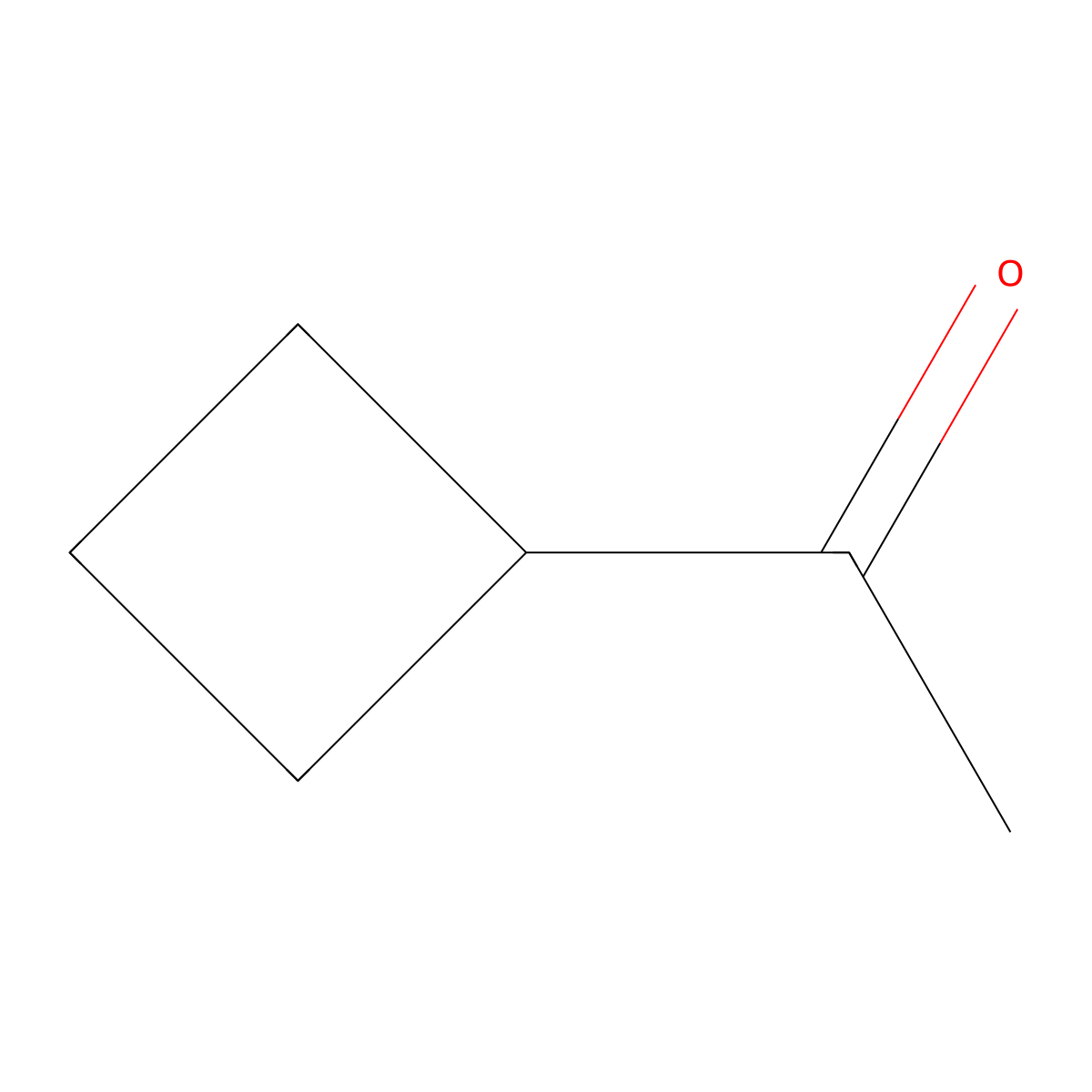 1-Cyclobutylethan-1-one molecular structure, CAS 3019-25-8