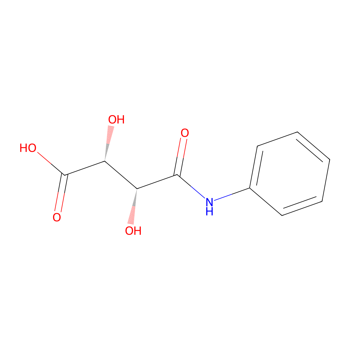 (2R,3R)-Tartranilic Acid molecular structure, CAS 3019-58-7