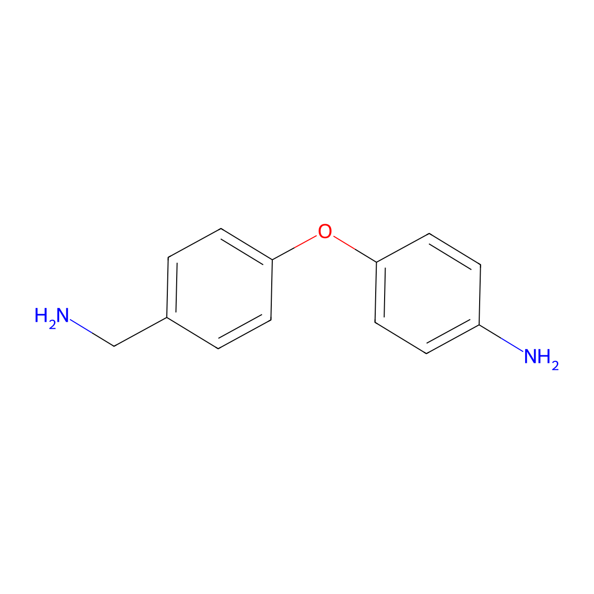 4-(4-Aminophenoxy)-benzylamine molecular structure, CAS 30202-98-3