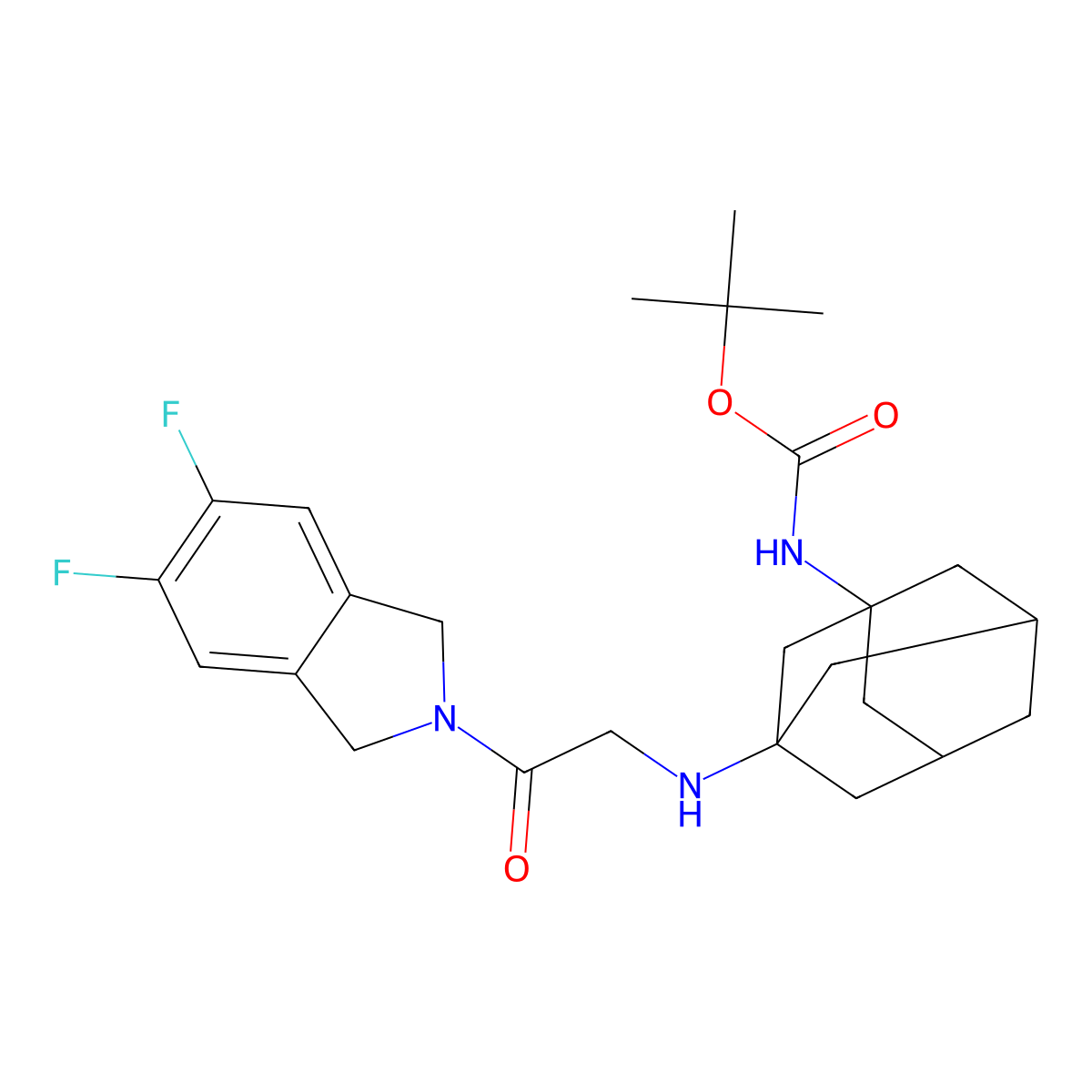 DPP-9 Inhibitor 42 molecular structure, CAS 3020859-03-1