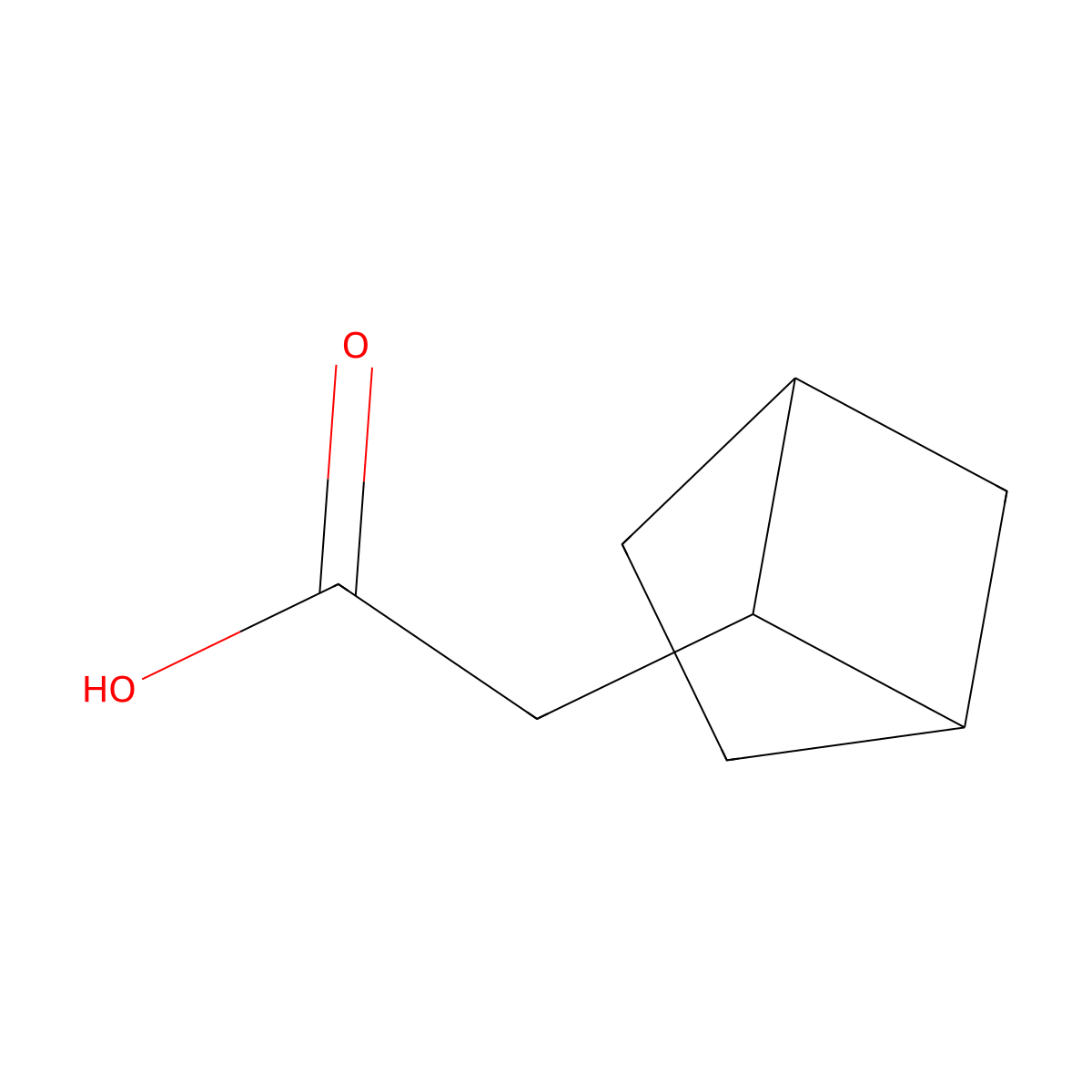 2-{Bicyclo[2.1.1]hexan-5-yl}acetic acid molecular structure, CAS 3022957-01-0