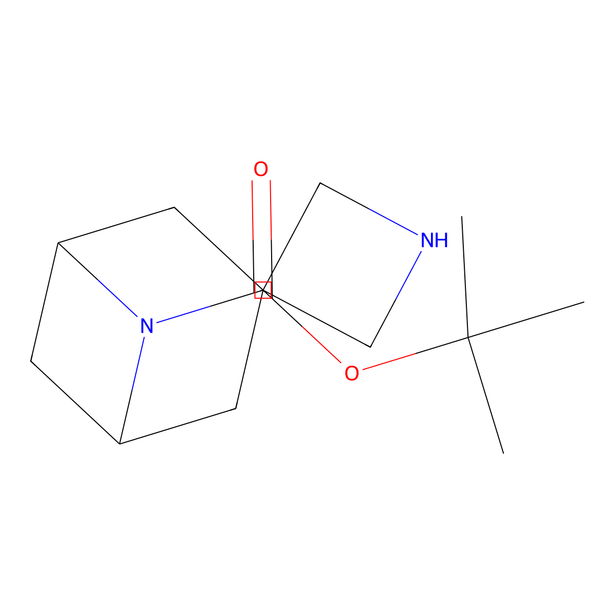 Tert-butyl spiro[6-azabicyclo[3.1.1]heptane-3,3'-azetidine]-6-carboxylate molecular structure, CAS 3023062-31-6