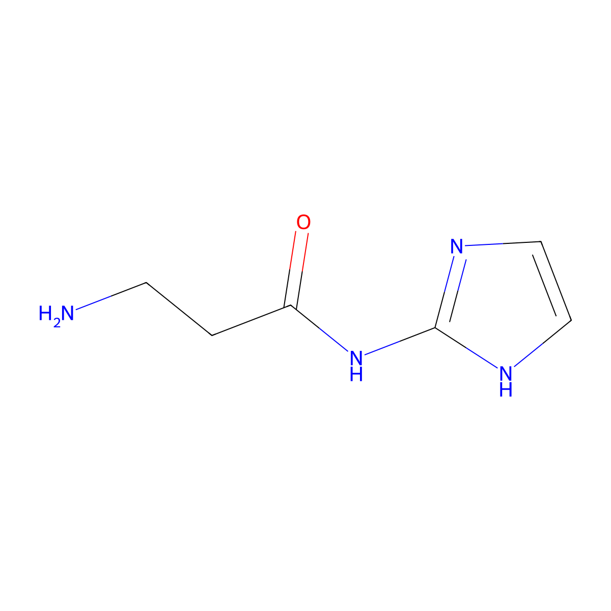 3-Amino-n-(1h-imidazol-2-yl)propanamide molecular structure, CAS 302339-23-7