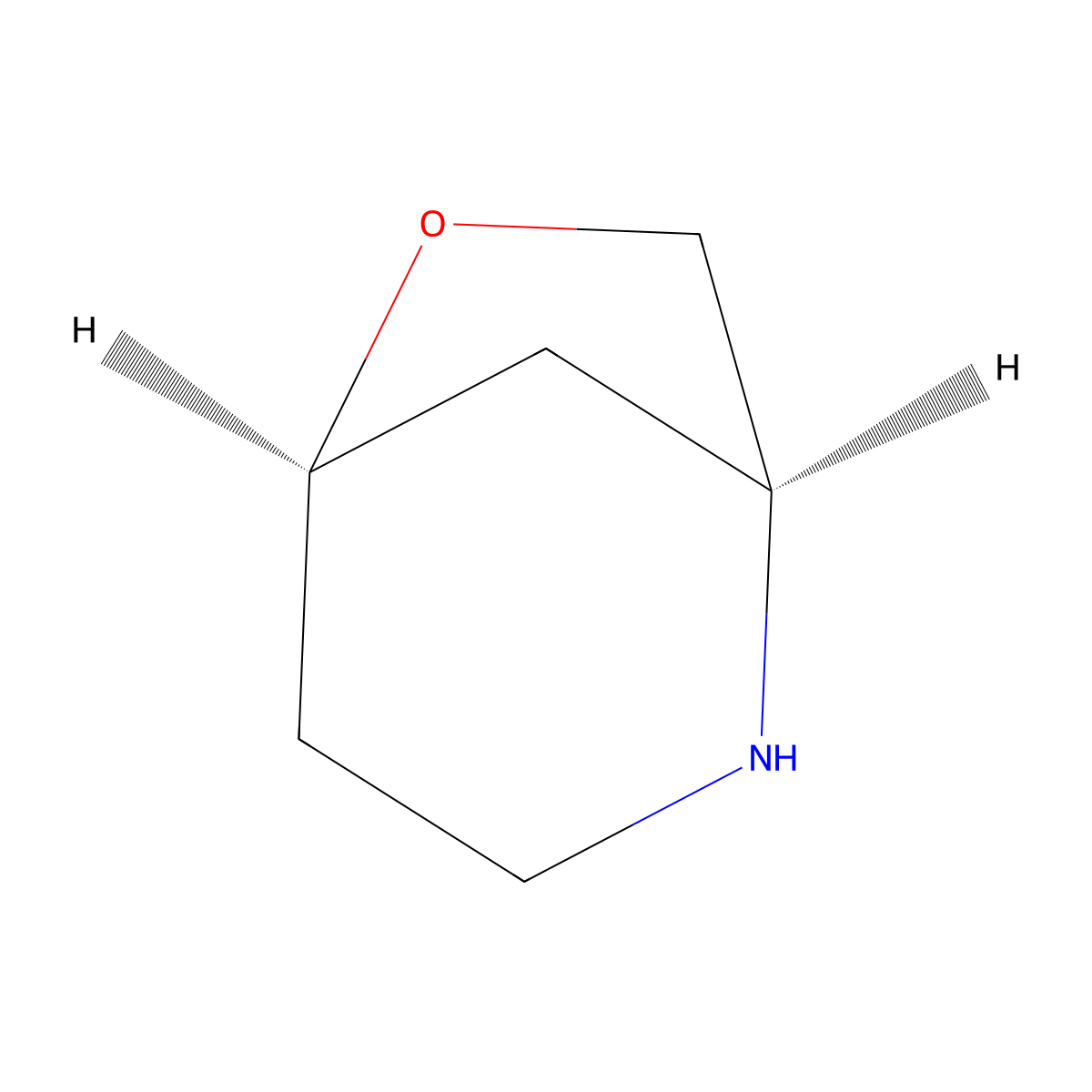 (1S,5R)-6-oxa-2-azabicyclo[3.2.1]octane molecular structure, CAS 3024071-91-5