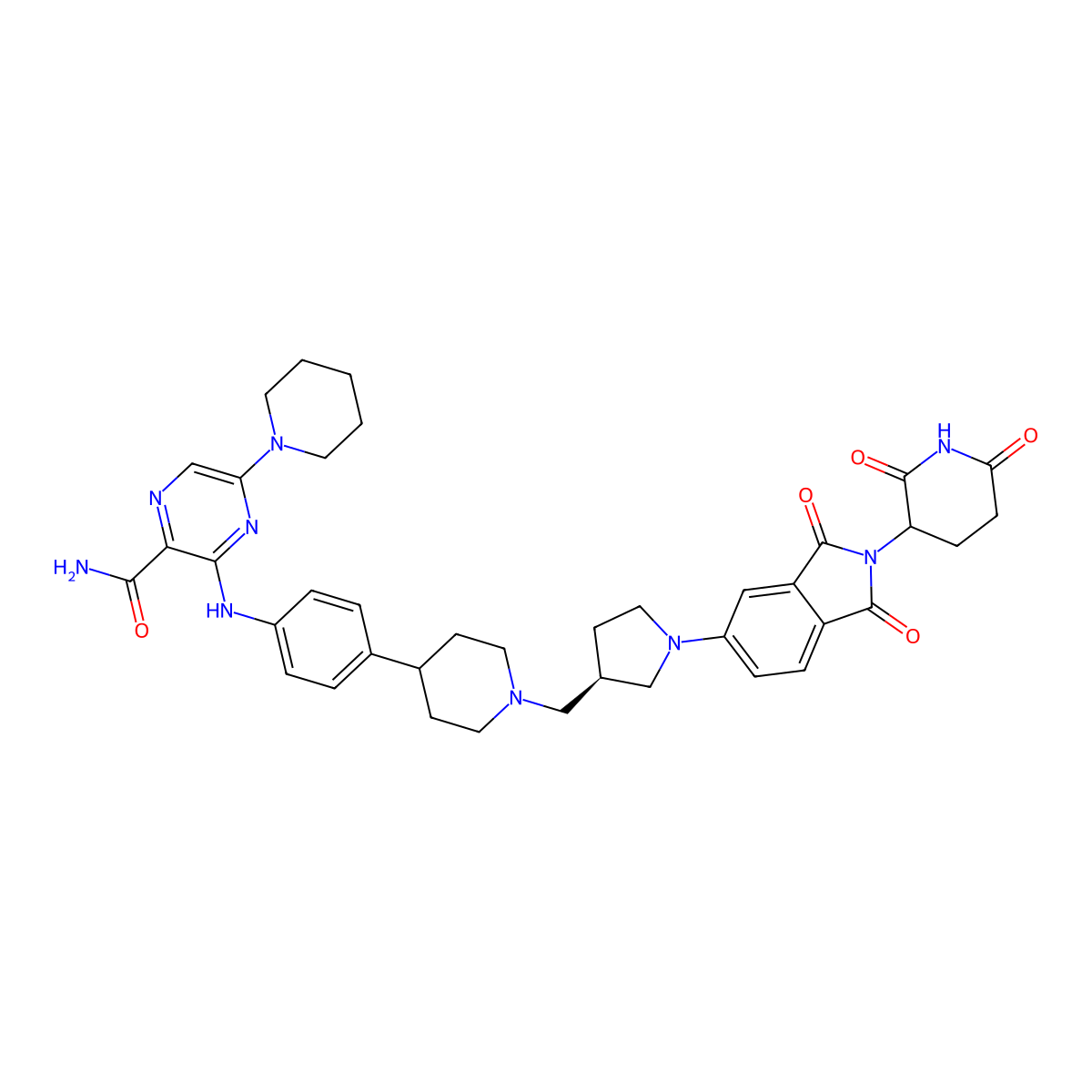 Zelebrudomide molecular structure, CAS 3024312-52-2