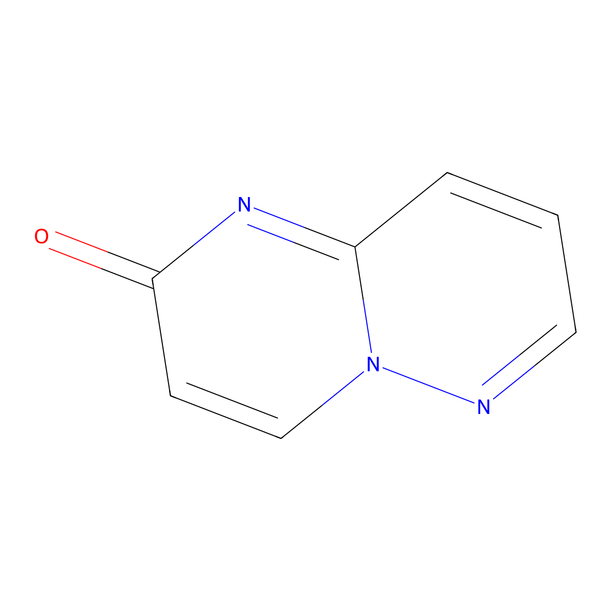 2H-Pyrimido[1,2-b]pyridazin-2-one molecular structure, CAS 30247-55-3