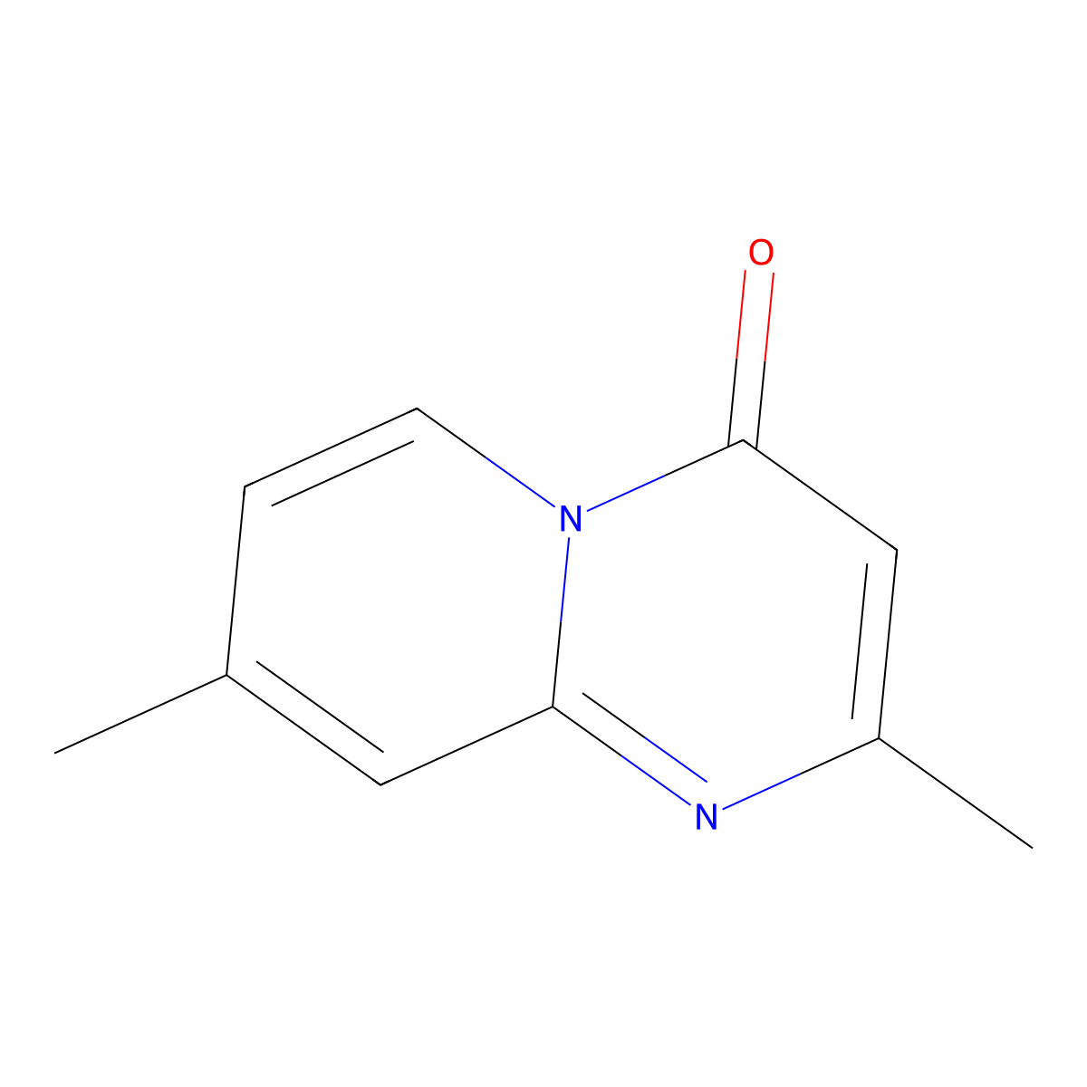 2,8-dimethyl-4H-pyrido[1,2-a]pyrimidin-4-one molecular structure, CAS 30247-64-4