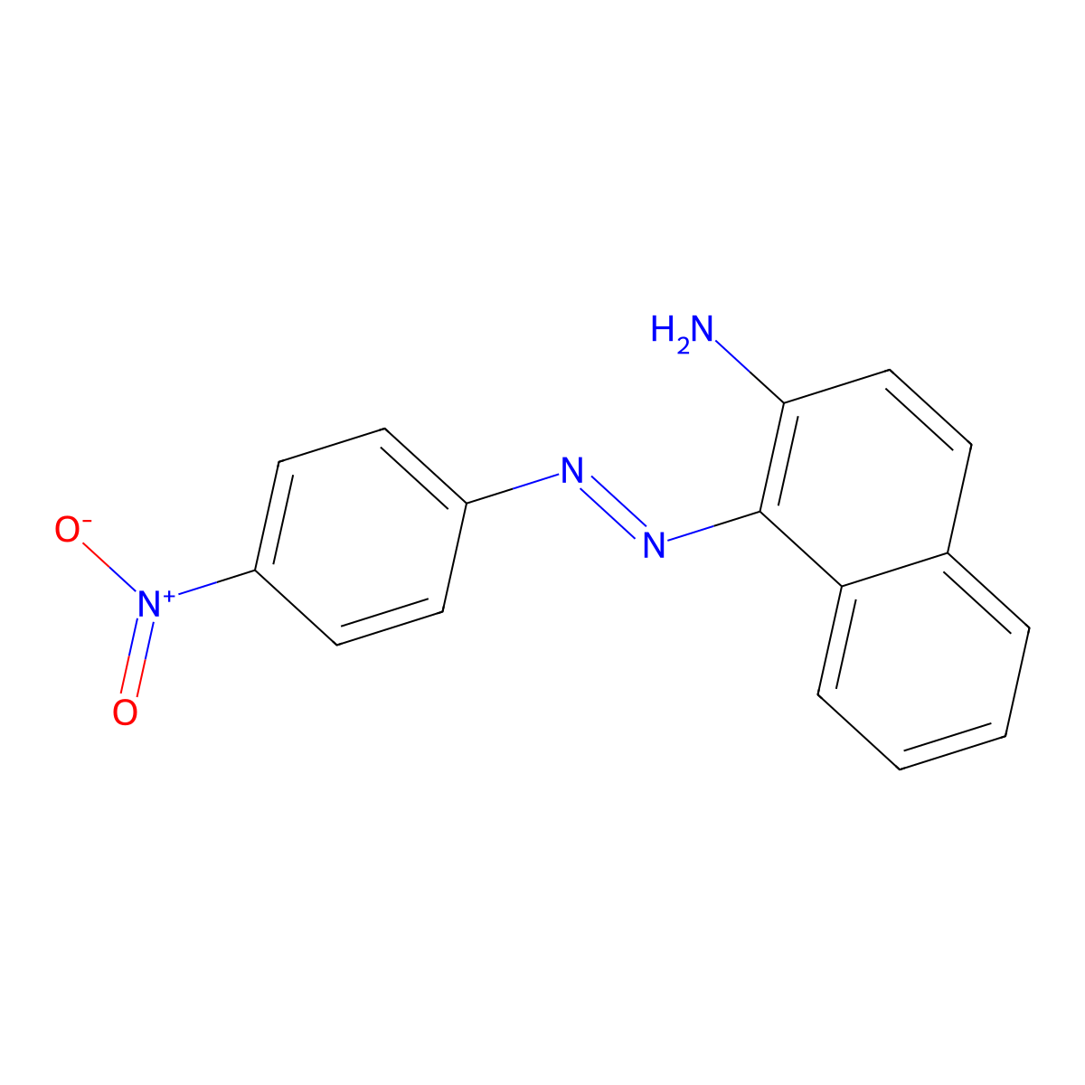 Solvent Red 5 molecular structure, CAS 3025-77-2
