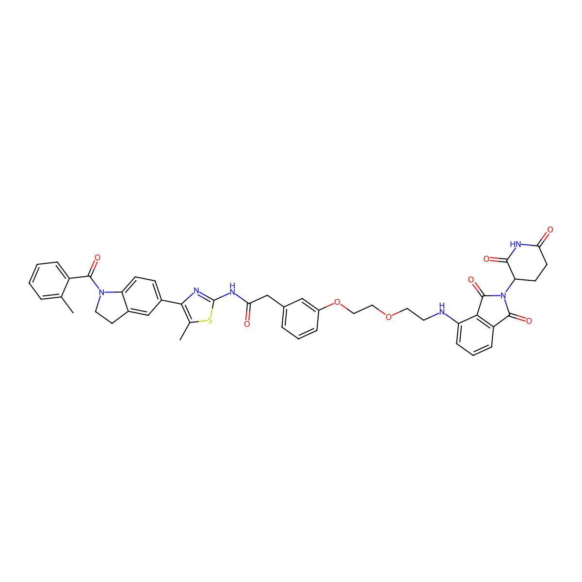 Nrf2 degrader 1 molecular structure, CAS 3025286-00-1