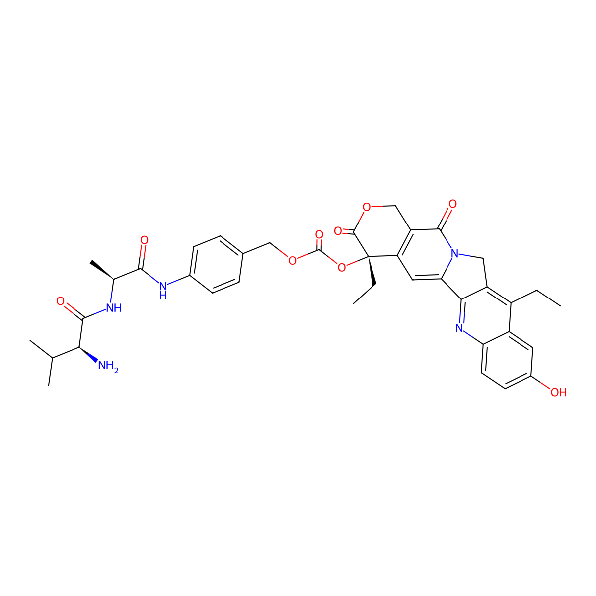Val-Ala-PAB-SN38 molecular structure, CAS 3025787-76-9