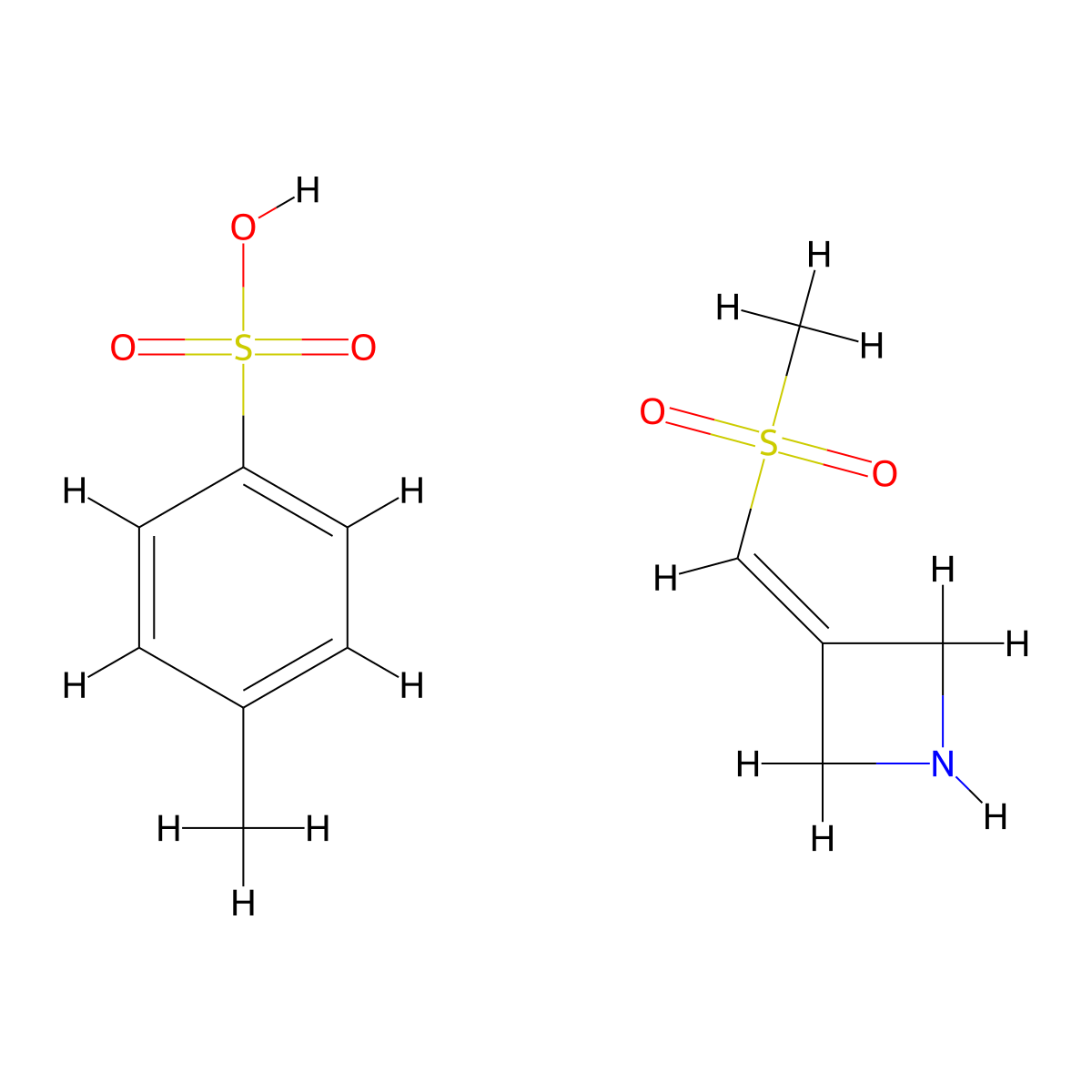 3-((Methylsulfonyl)methylene)azetidine 4-methylbenzenesulfonate molecular structure, CAS 3026507-97-8