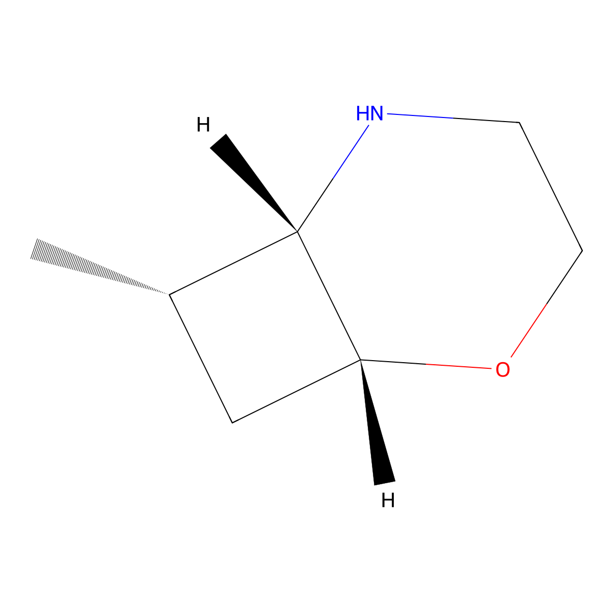 rac-(1R,6S,7S)-7-methyl-2-oxa-5-azabicyclo[4.2.0]octane molecular structure, CAS 3026596-73-3