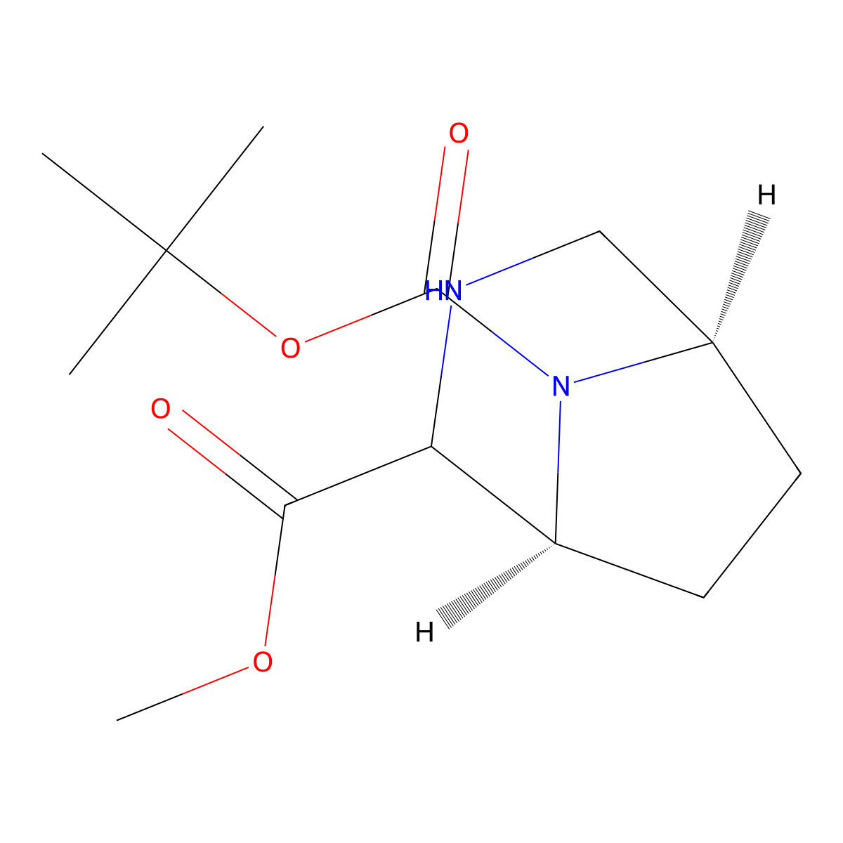 8-(tert-butyl) 2-methyl (1S,5R)-3,8-diazabicyclo[3.2.1]octane-2,8-dicarboxylate molecular structure, CAS 3026641-70-0