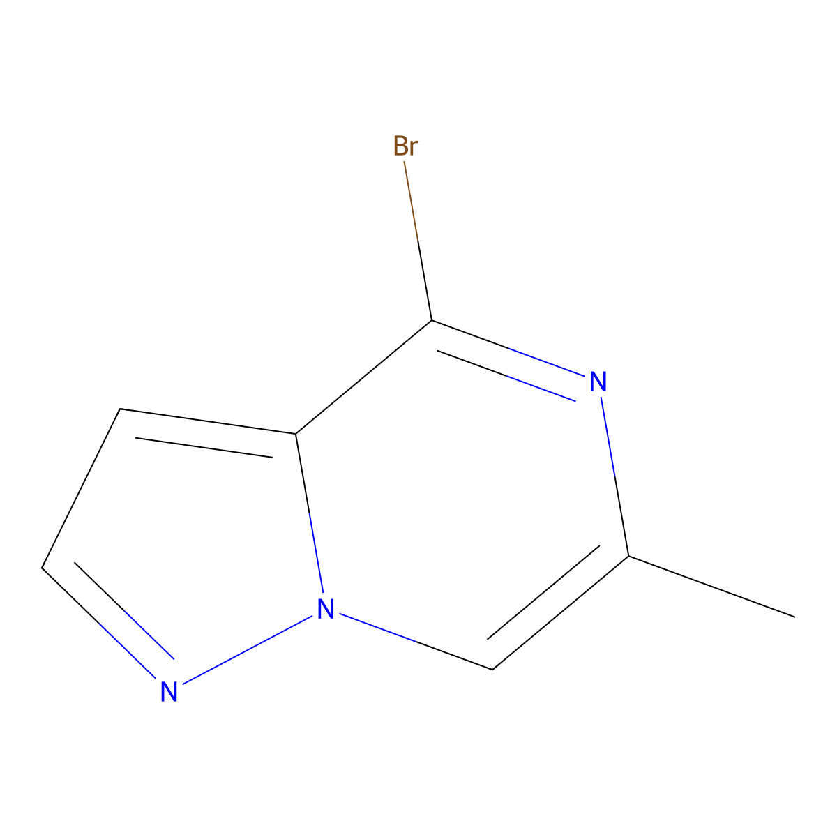 4-Bromo-6-methylpyrazolo[1,5-a]pyrazine molecular structure, CAS 3026670-81-2