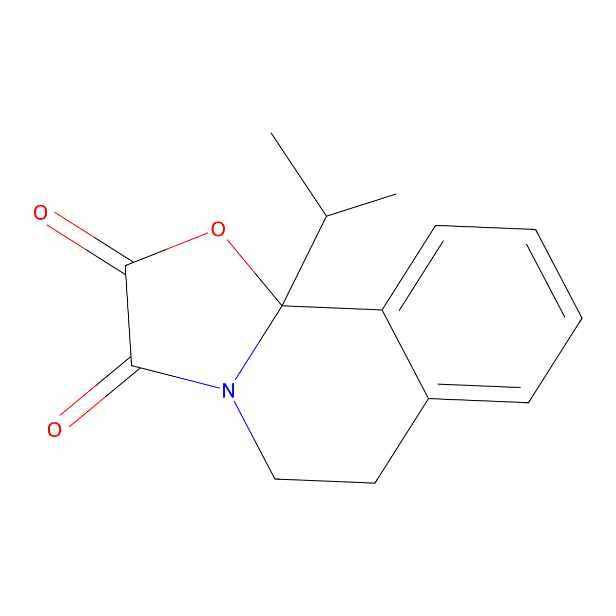 10B-Isopropyl-5,6-dihydro-2H-oxazolo[2,3-A]isoquinoline-2,3(10BH)-dione molecular structure, CAS 3026690-94-5