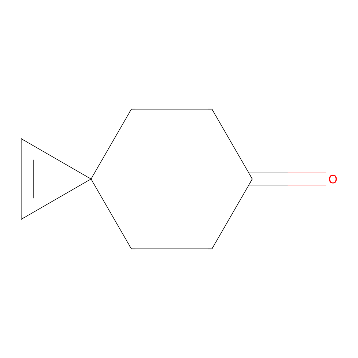 Spiro[2.5]oct-1-en-6-one molecular structure, CAS 3026715-26-1