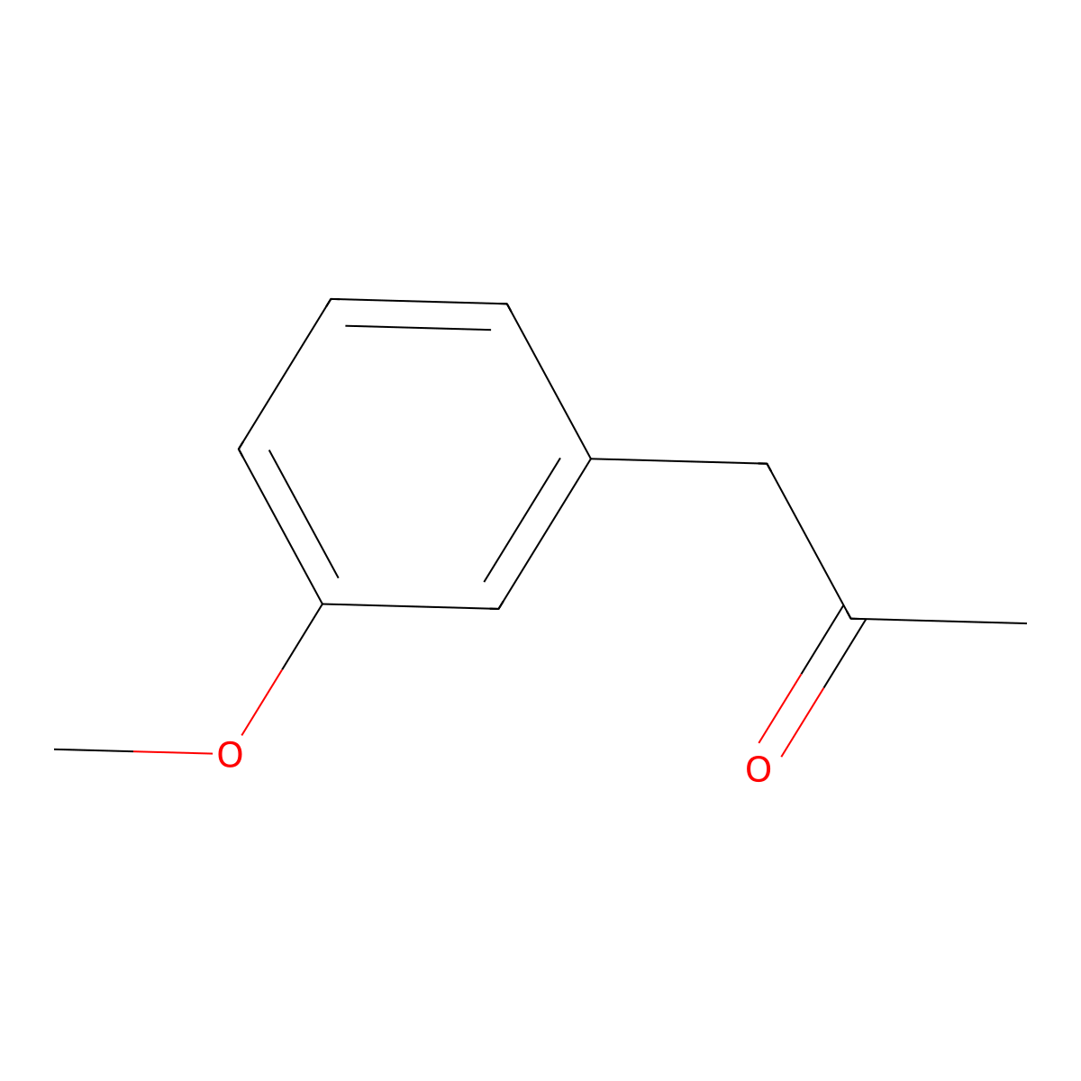 1-(3-Methoxyphenyl)acetone molecular structure, CAS 3027-13-2