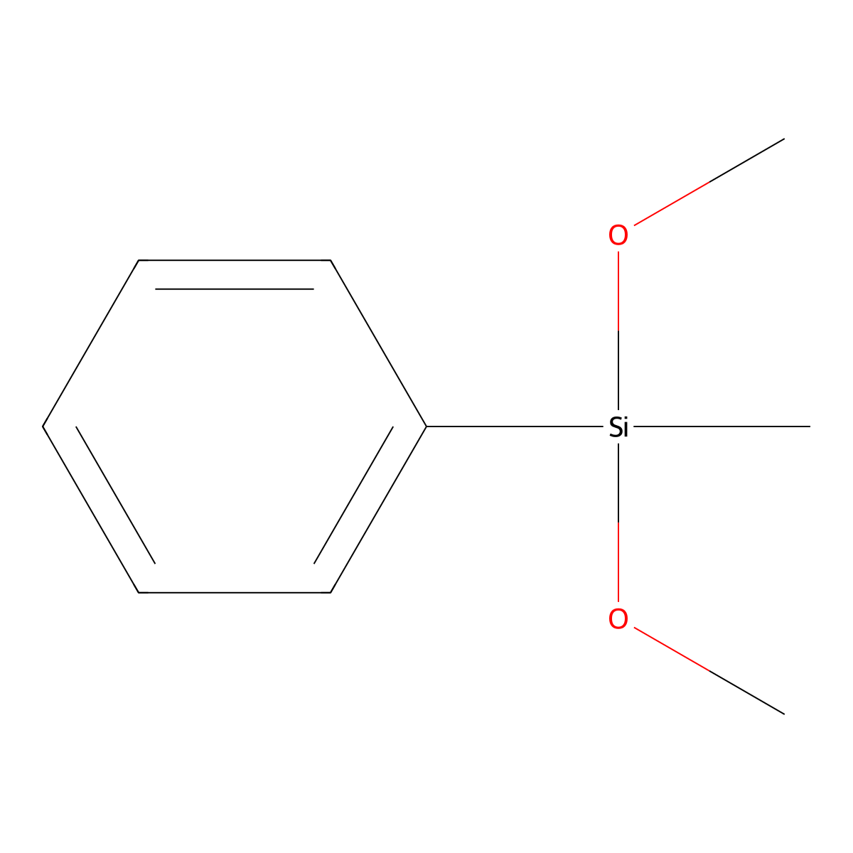 (Dimethoxymethylsilyl)benzene molecular structure, CAS 3027-21-2