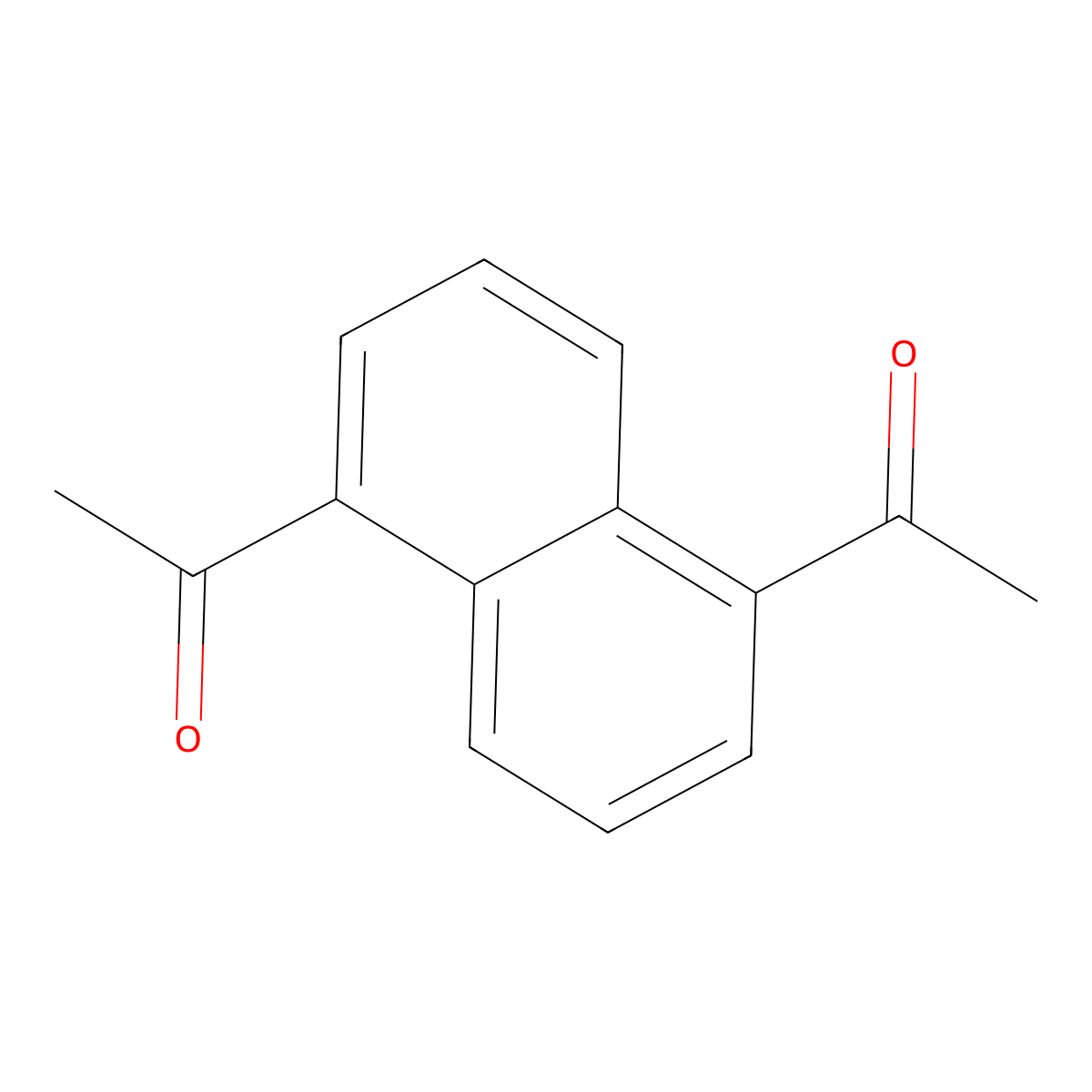 1,5-Diacetylnaphthalene molecular structure, CAS 3027-43-8
