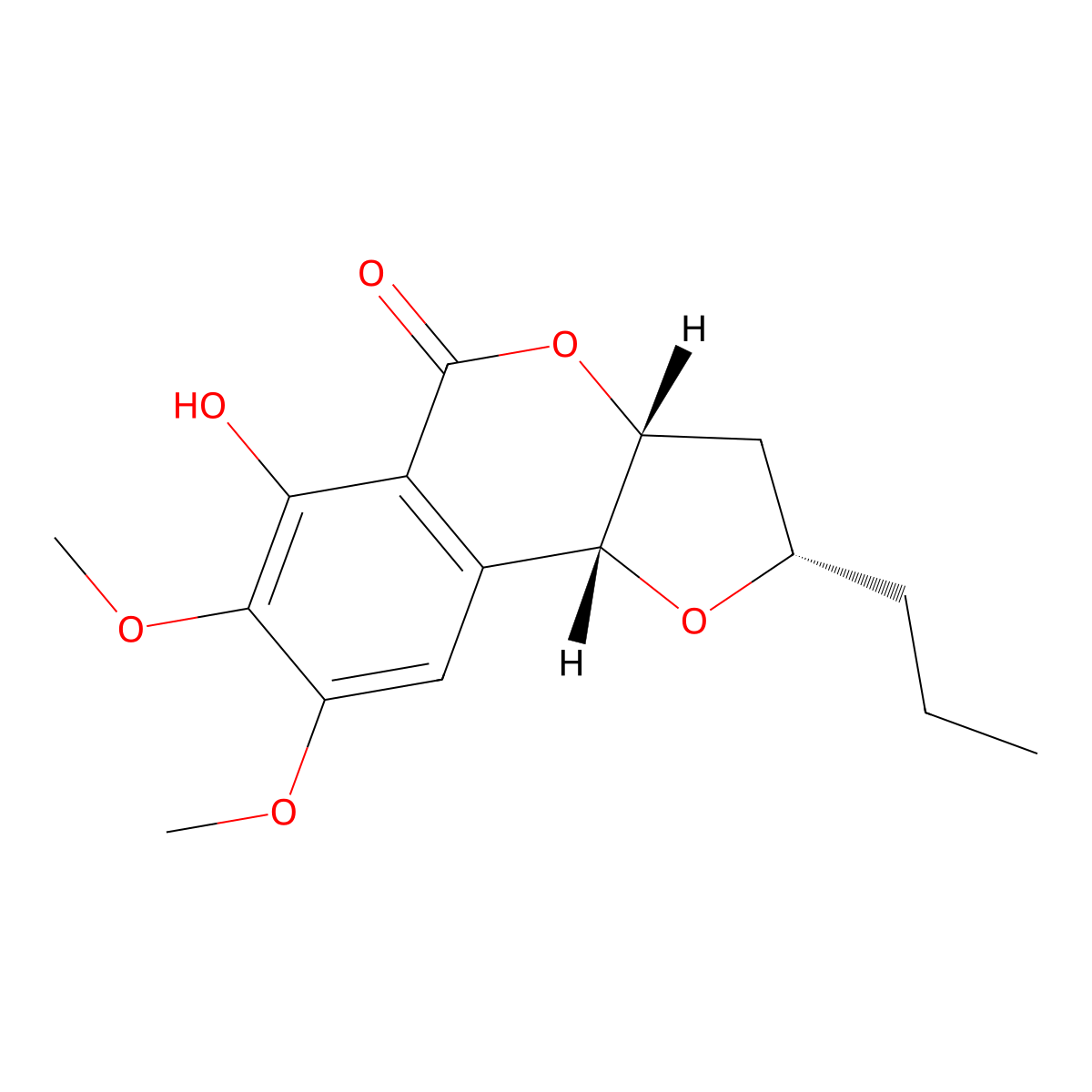 Monocerin molecular structure, CAS 30270-60-1