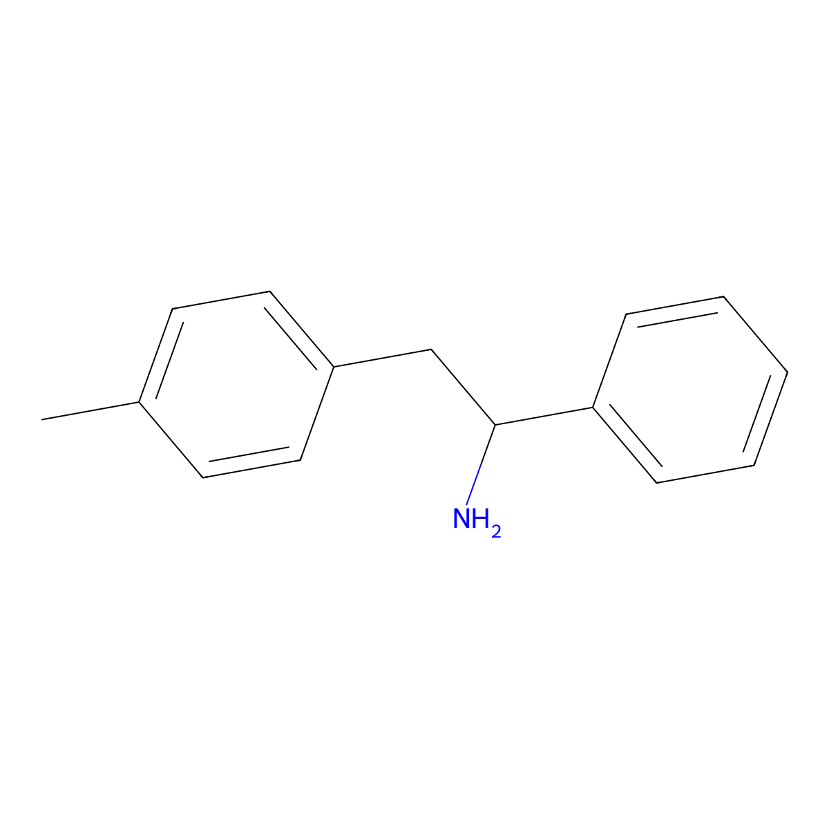 A-phenyl-beta-(p-tolyl)ethylamine molecular structure, CAS 30275-30-0