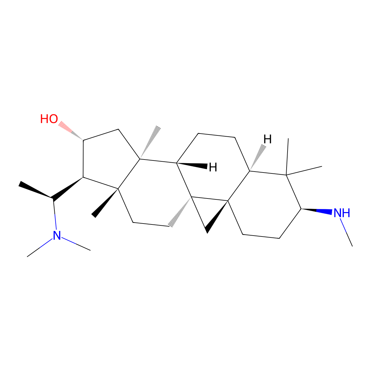Cyclovirobuxine C molecular structure, CAS 30276-35-8