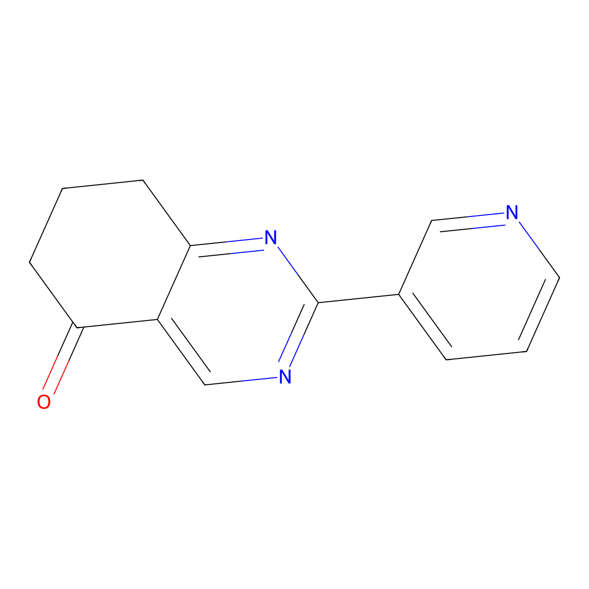 2-(Pyridin-3-yl)-7,8-dihydroquinazolin-5(6H)-one molecular structure, CAS 302899-42-9