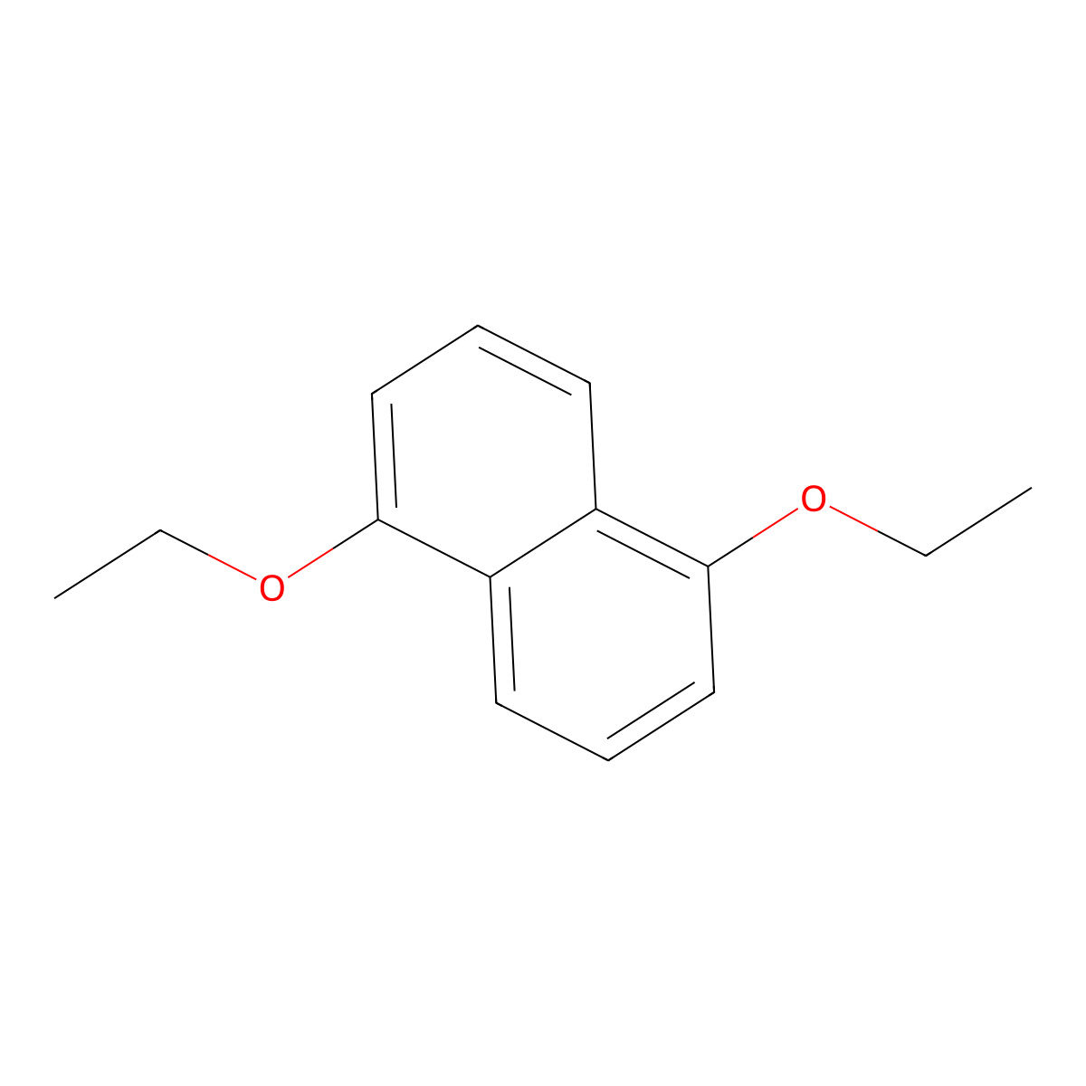 1,5-Diethoxynaphthalene molecular structure, CAS 3029-34-3
