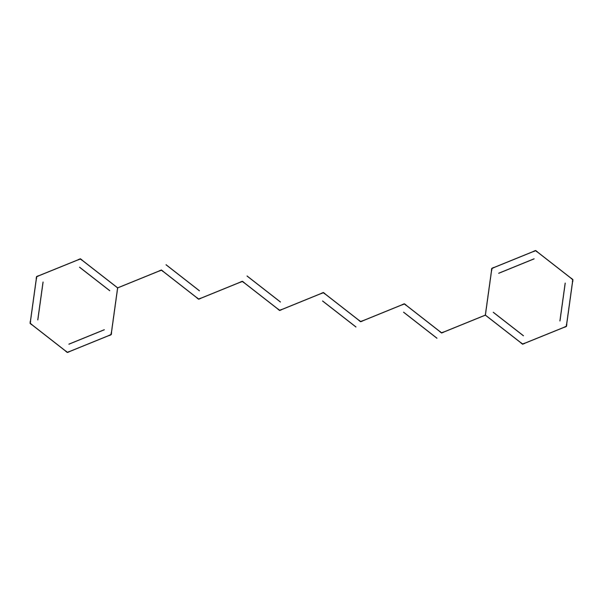 8-Phenylocta-1,3,5,7-tetraenylbenzene molecular structure, CAS 3029-40-1
