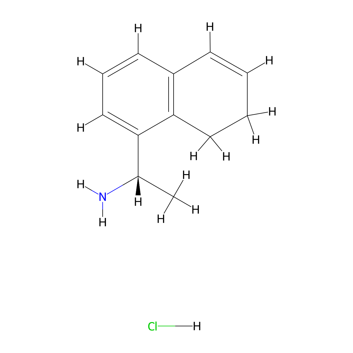 (S)-1-(7,8-Dihydronaphthalen-1-yl)ethan-1-amine hydrochloride molecular structure, CAS 3029247-61-5