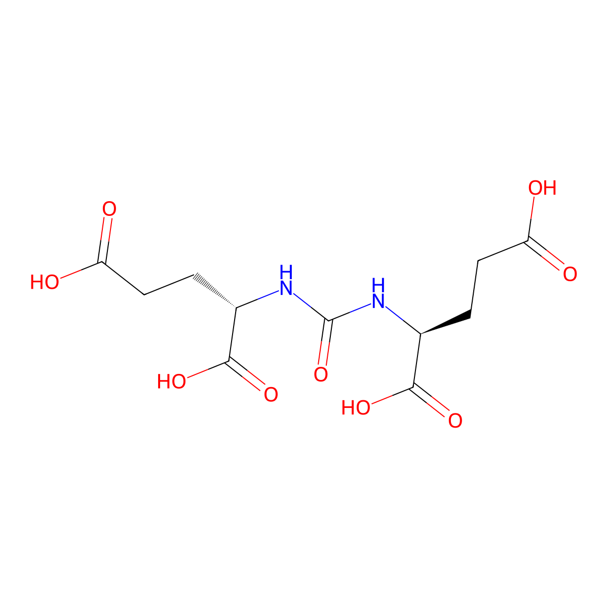 N,N'-Carbonylbis[L-glutamic Acid] molecular structure, CAS 302941-52-2