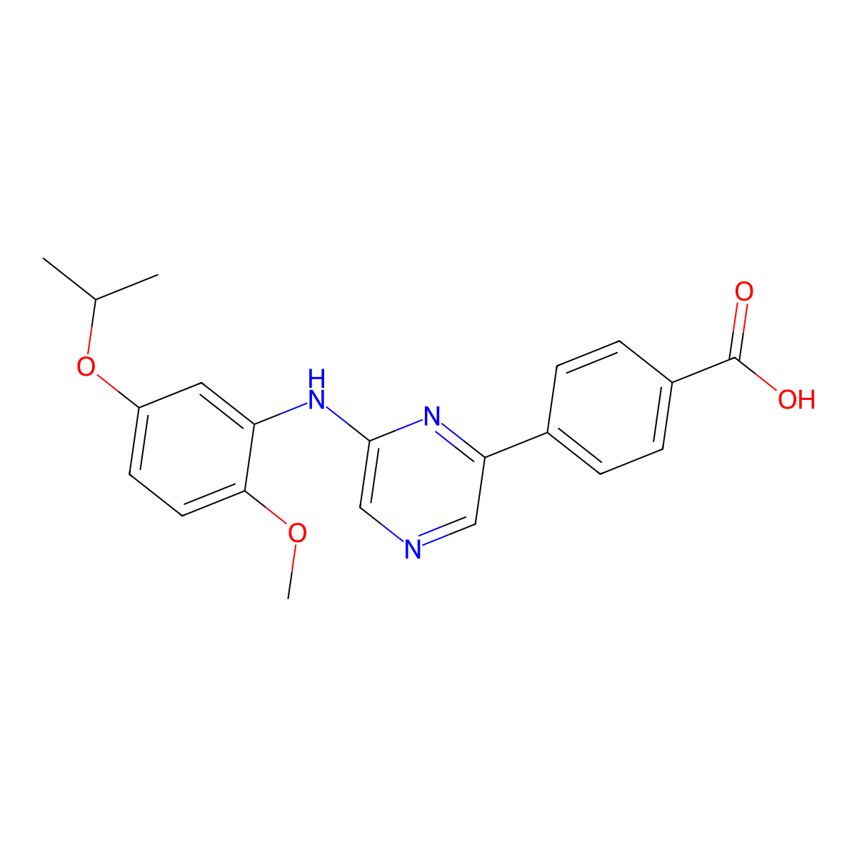 Csnk2A-IN-1 molecular structure, CAS 3029550-24-8