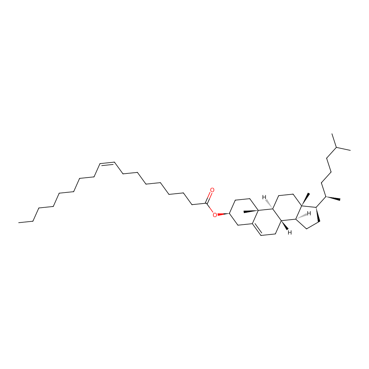 Cholesteryl Oleate molecular structure, CAS 303-43-5