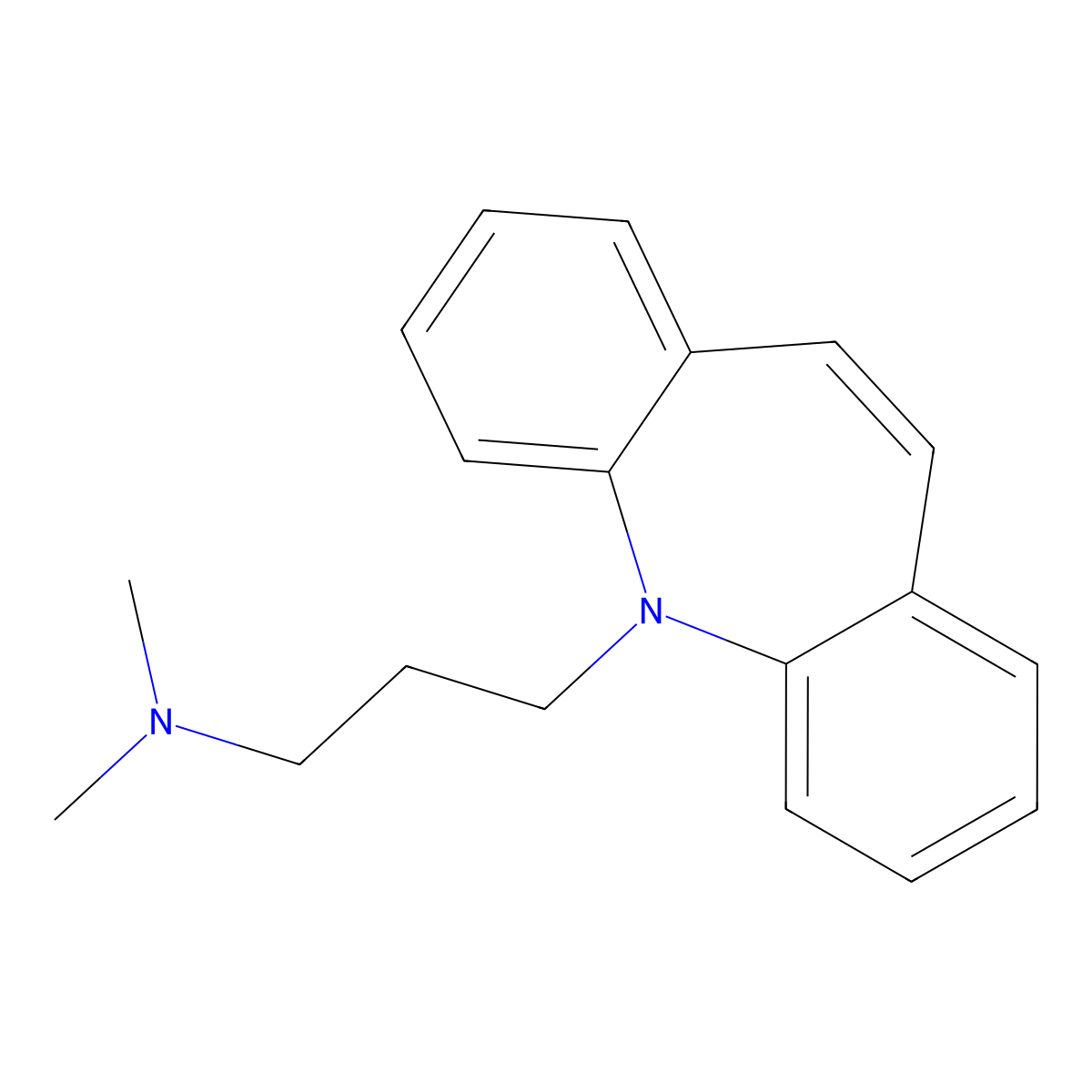 Depramine molecular structure, CAS 303-54-8