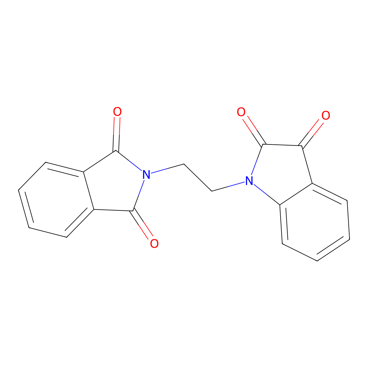 1-[2-(1,3-Dioxo-1,3-dihydro-2H-isoindol-2-yl)ethyl]-1H-indole-2,3-dione molecular structure, CAS 303065-17-0