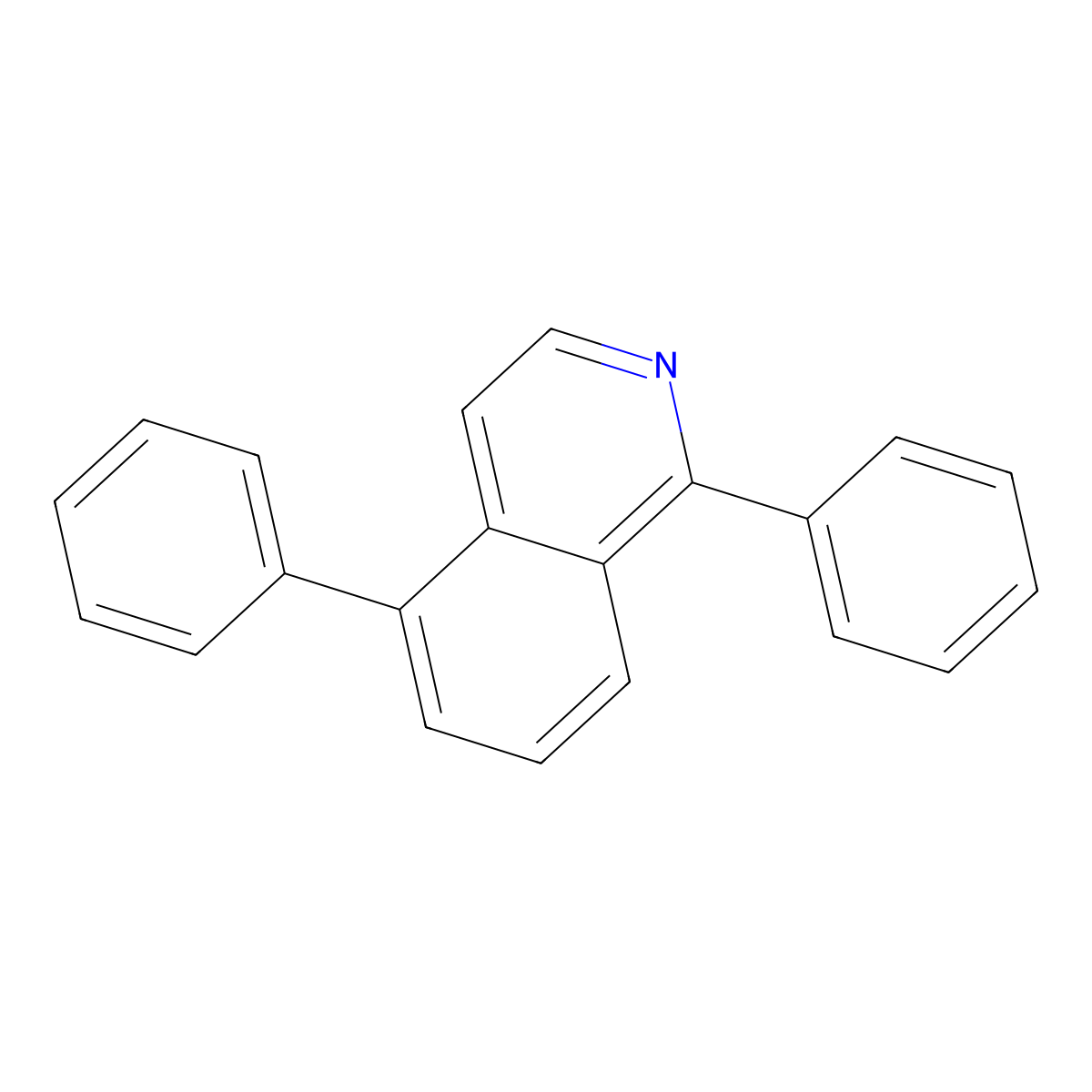 1,5-Diphenylisoquinoline molecular structure, CAS 3030697-38-9