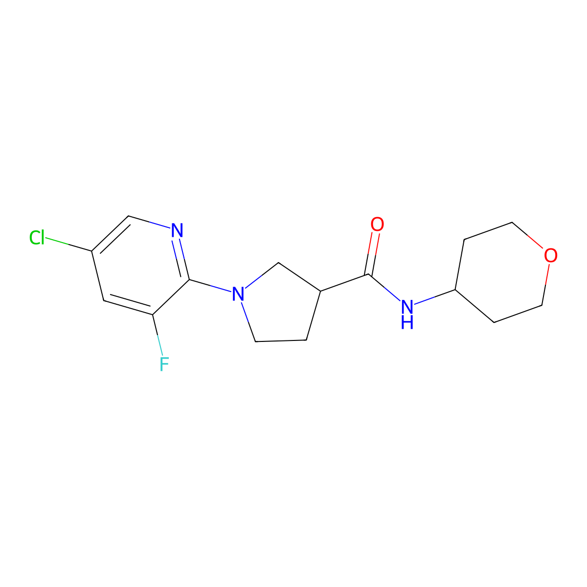 1-(4-methylphthalazin-1-yl)-N-(oxan-4-yl)piperidine-4-carboxamide molecular structure, CAS 3030726-27-0