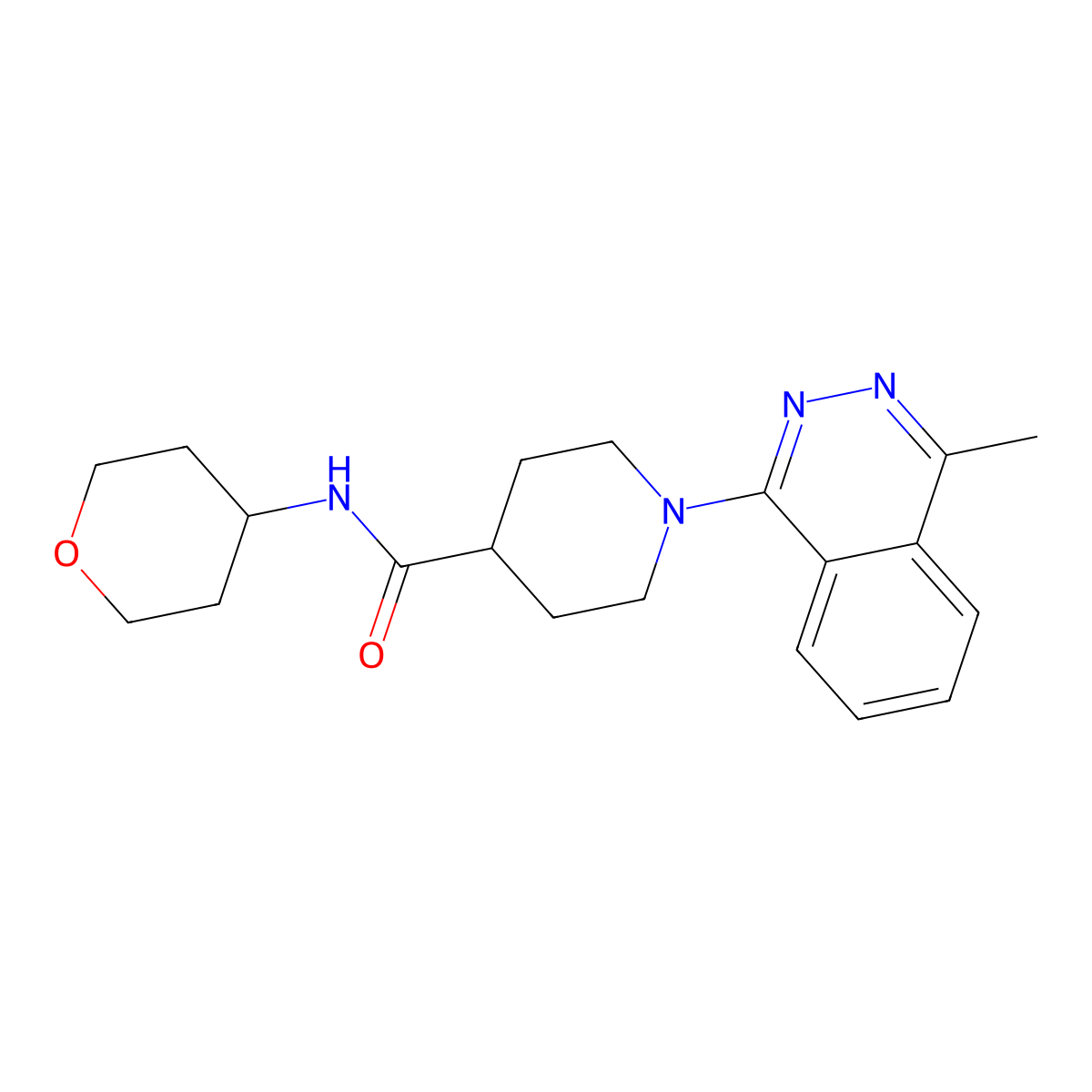 1-(5-methyl-1,3,4-thiadiazol-2-yl)-N-(oxan-4-yl)pyrrolidine-3-carboxamide molecular structure, CAS 3030807-07-6