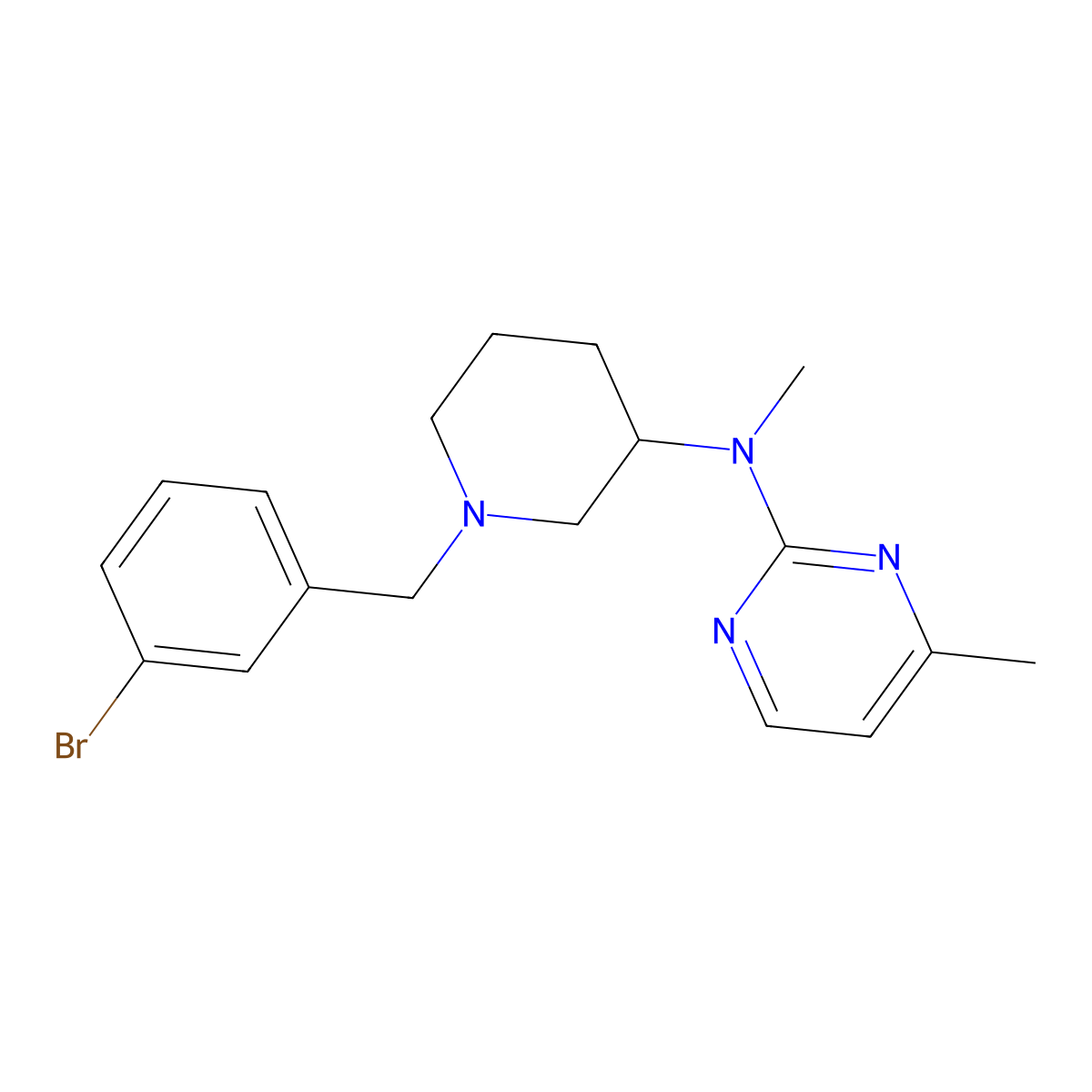 N2-[1-(6-chloroquinoxalin-2-yl)piperidin-3-yl]-N4,N4-dimethylpyrimidine-2,4-diamine molecular structure, CAS 3030808-75-1