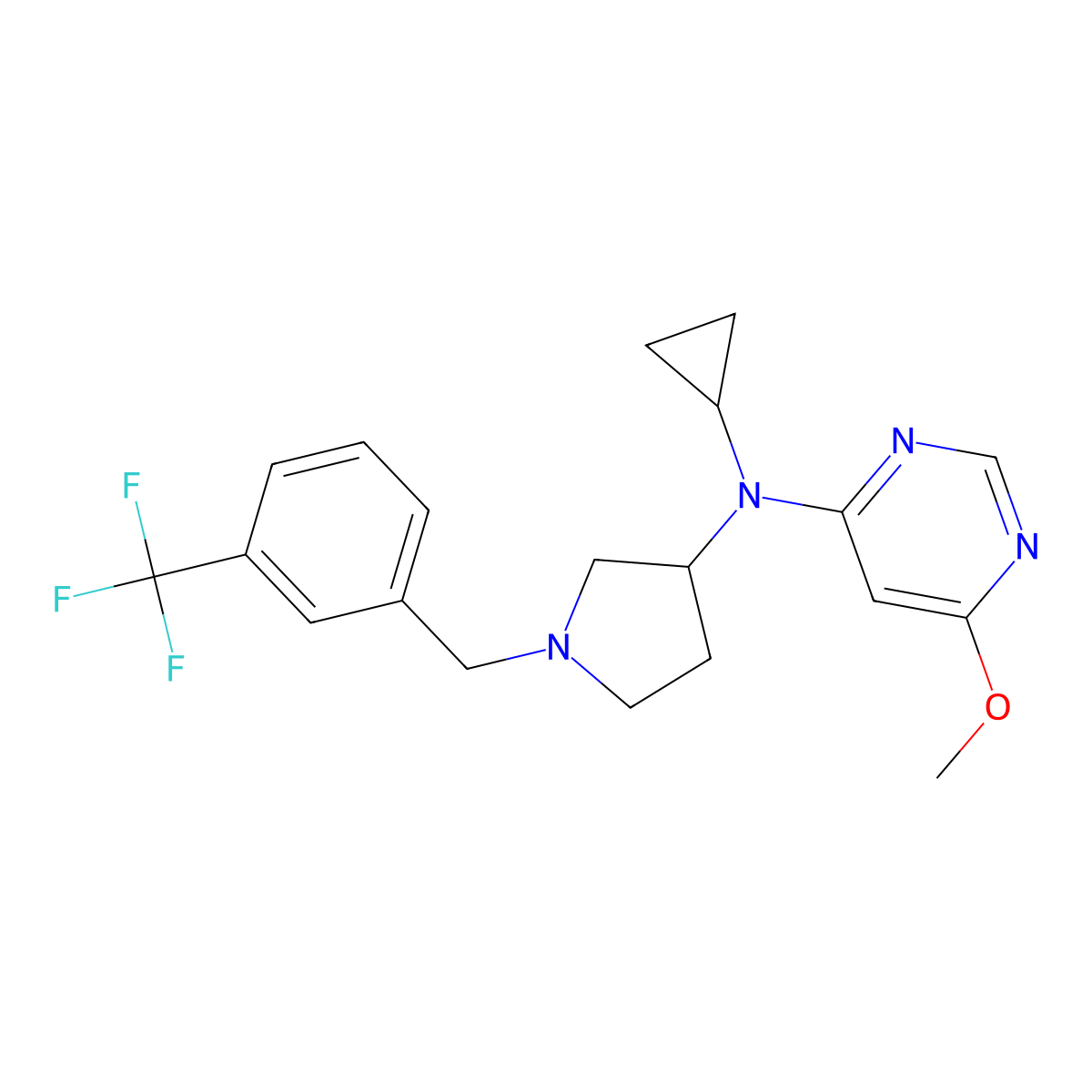 1-{3-[(6-Methylpyrimidin-4-yl)amino]piperidin-1-yl}-2-(4-nitrophenyl)ethan-1-one molecular structure, CAS 3030816-01-1