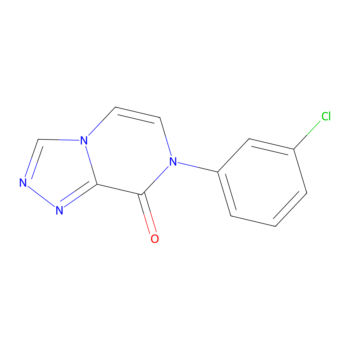 7-(3-chlorophenyl)-7H,8H-[1,2,4]triazolo[4,3-a]pyrazin-8-one molecular structure, CAS 3030817-16-1