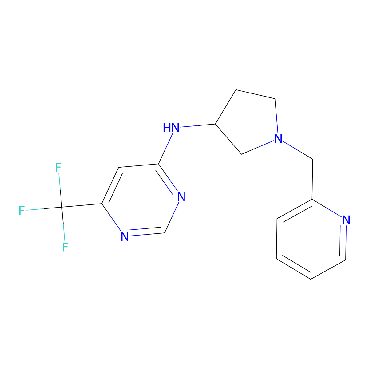 N-[1-(3-chloro-2-methylbenzenesulfonyl)pyrrolidin-3-yl]-N-methyl-2-(morpholin-4-yl)pyrimidin-4-amine molecular structure, CAS 3030818-73-3