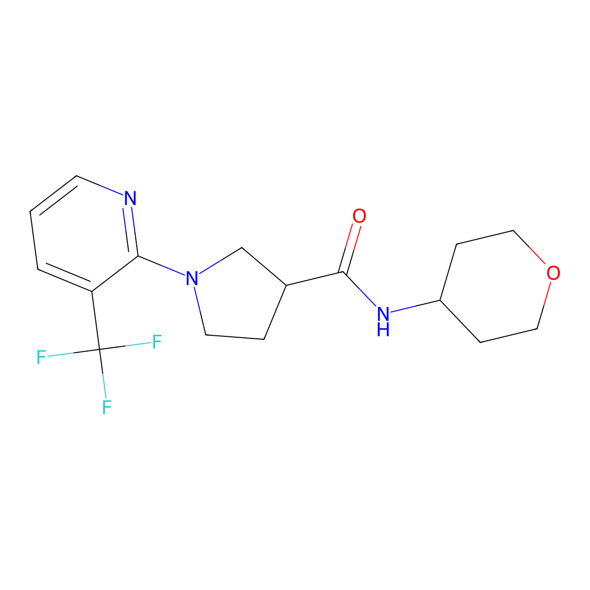 1-[2-(methylsulfanyl)pyrimidin-4-yl]-N-(propan-2-yl)piperidine-4-carboxamide molecular structure, CAS 3030827-76-7